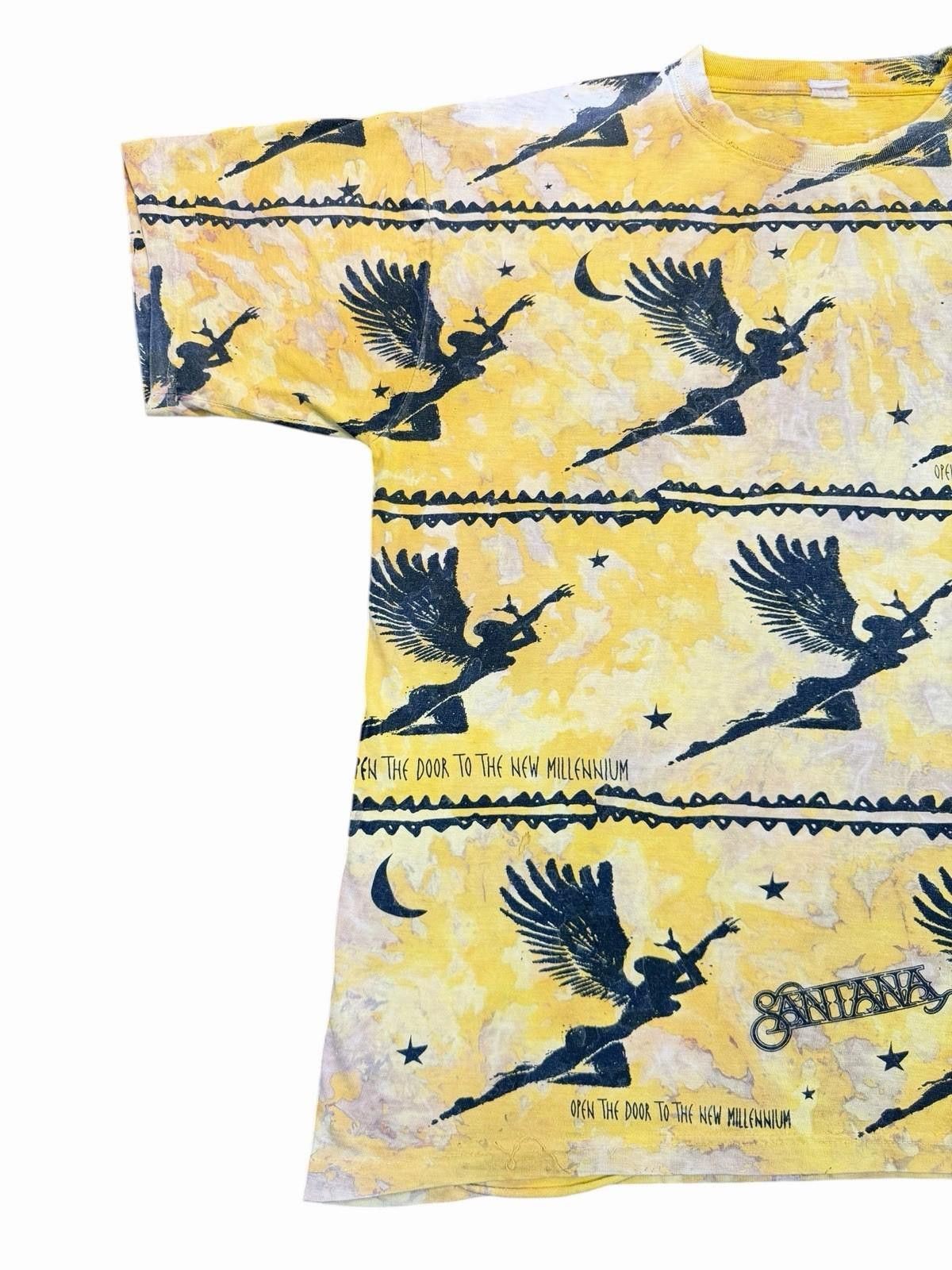 Vintage 95 Santana Open The Door To The New Millennium AOP Shirt XL Size US XL / EU 56 / 4 - 2 Thumbnail