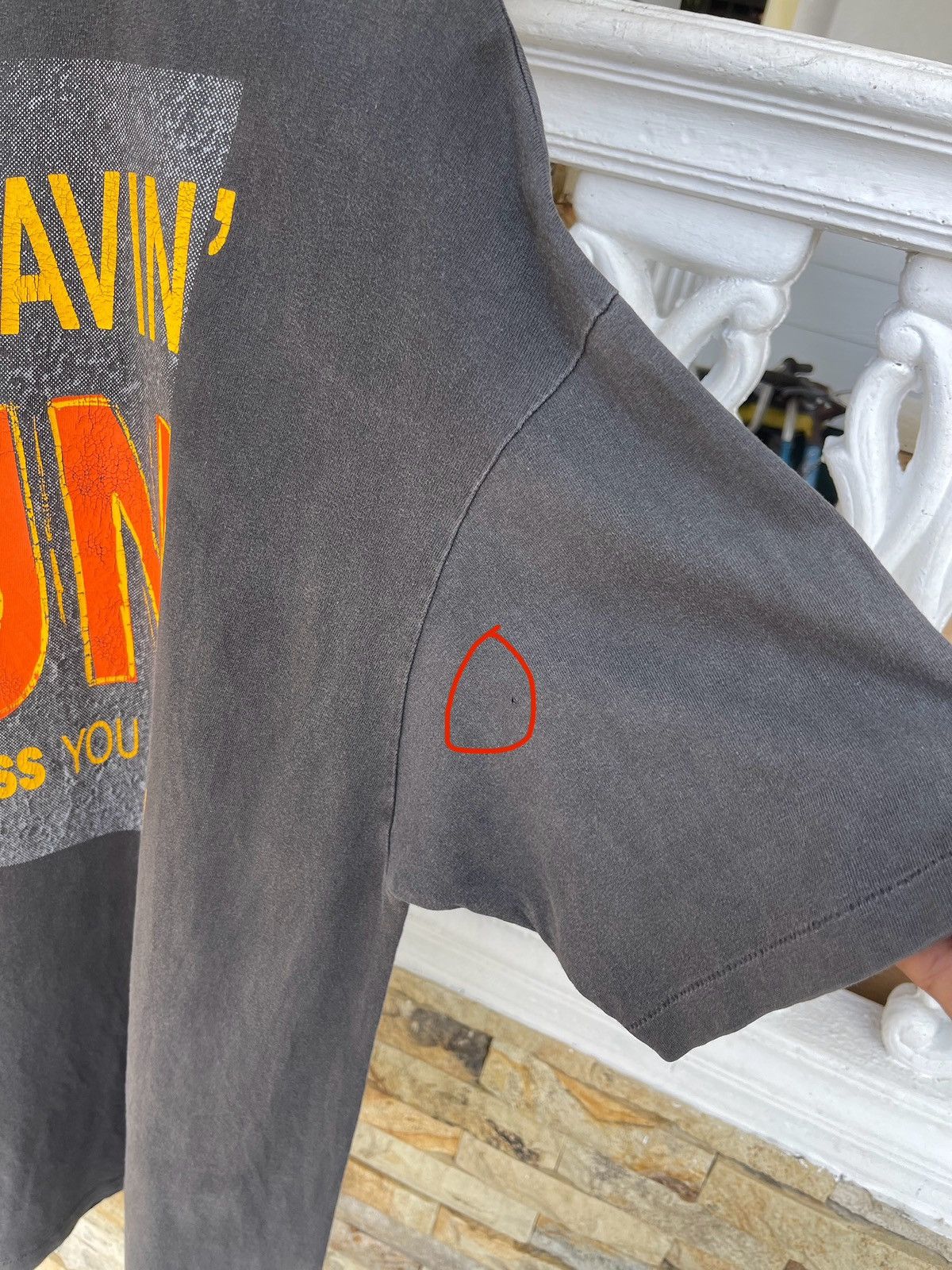 Thrasher THRASHED🔥Faded🔥Vtg90s THRASHER Magazine “Just Havin Fun” Size US XL / EU 56 / 4 - 14 Thumbnail