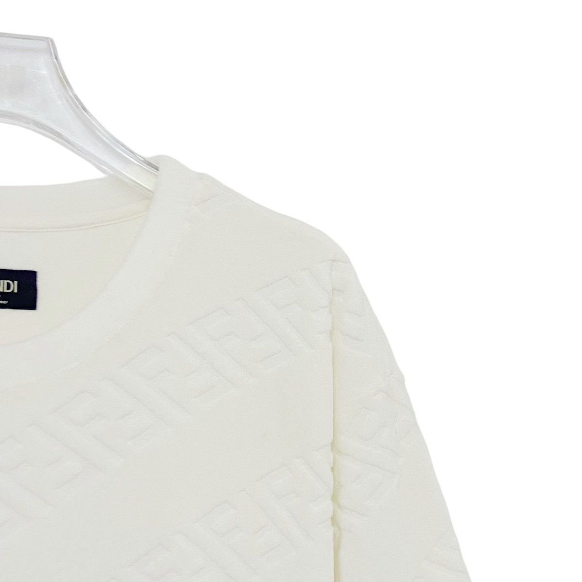 Fendi Fendi All-over Letter Print Short Sleeve T-shirt K26WX Size US M / EU 48-50 / 2 - 4 Thumbnail