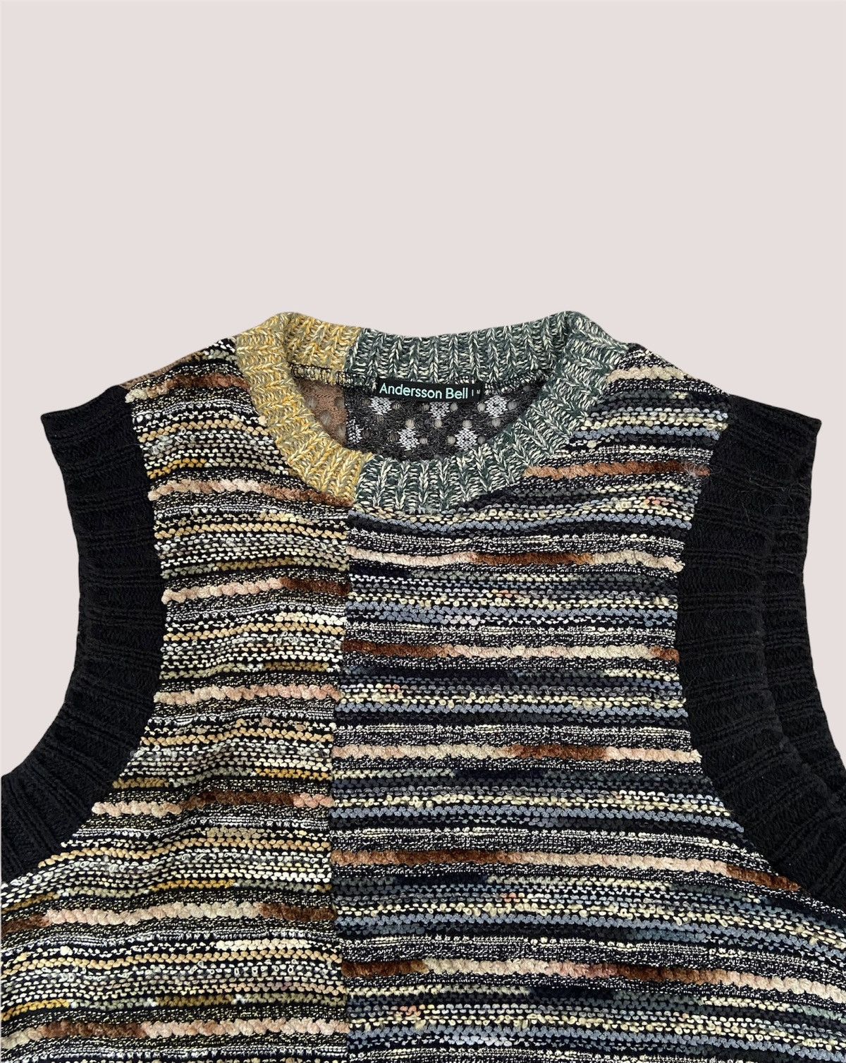Andersson Bell Contrast Knit Vest Size US M / EU 48-50 / 2 - 2 Thumbnail