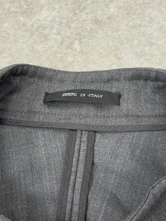Emporio Armani 2010s Emporio Armani Grey & Olive Lined Cozy Zip-up Jacket Size US M / EU 48-50 / 2 - 11 Thumbnail