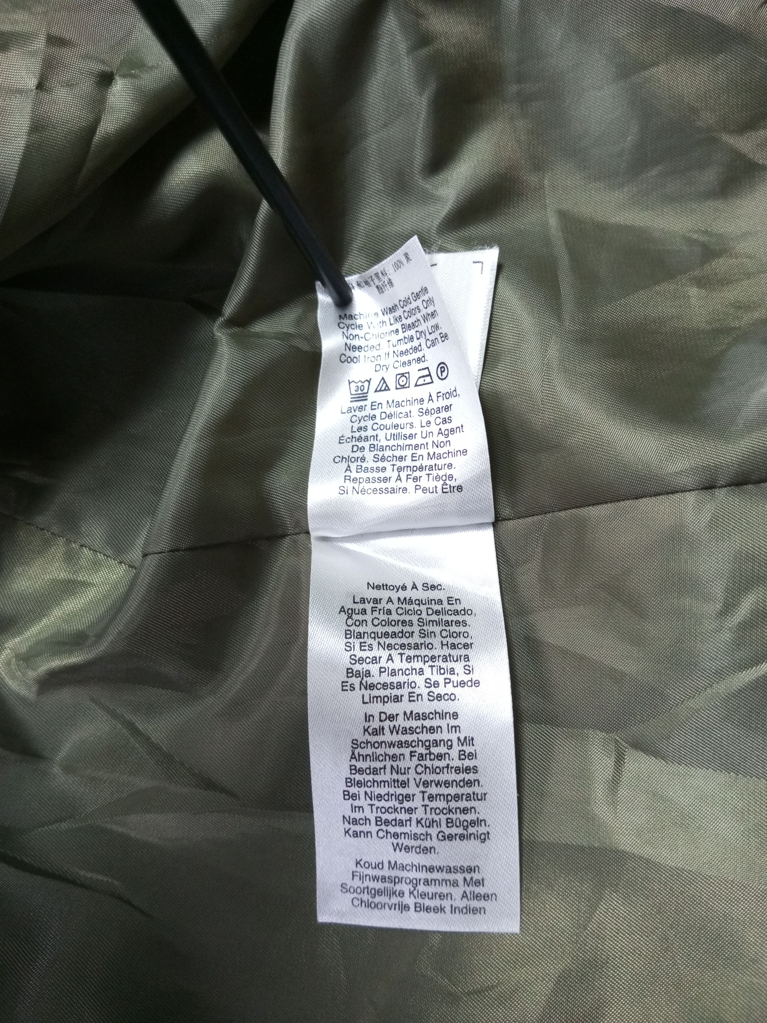 DKNY × Donna Karan Vintage DKNY Donna Karan Fish Tail Parka Jacket Size US S / EU 44-46 / 1 - 8 Thumbnail