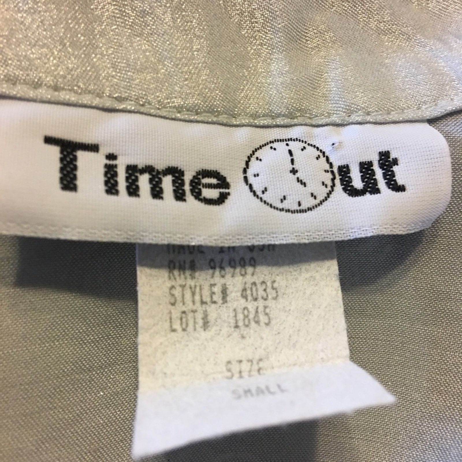 Other Time Out silver collared button front shirt S Size S / US 4 / IT 40 - 8 Thumbnail