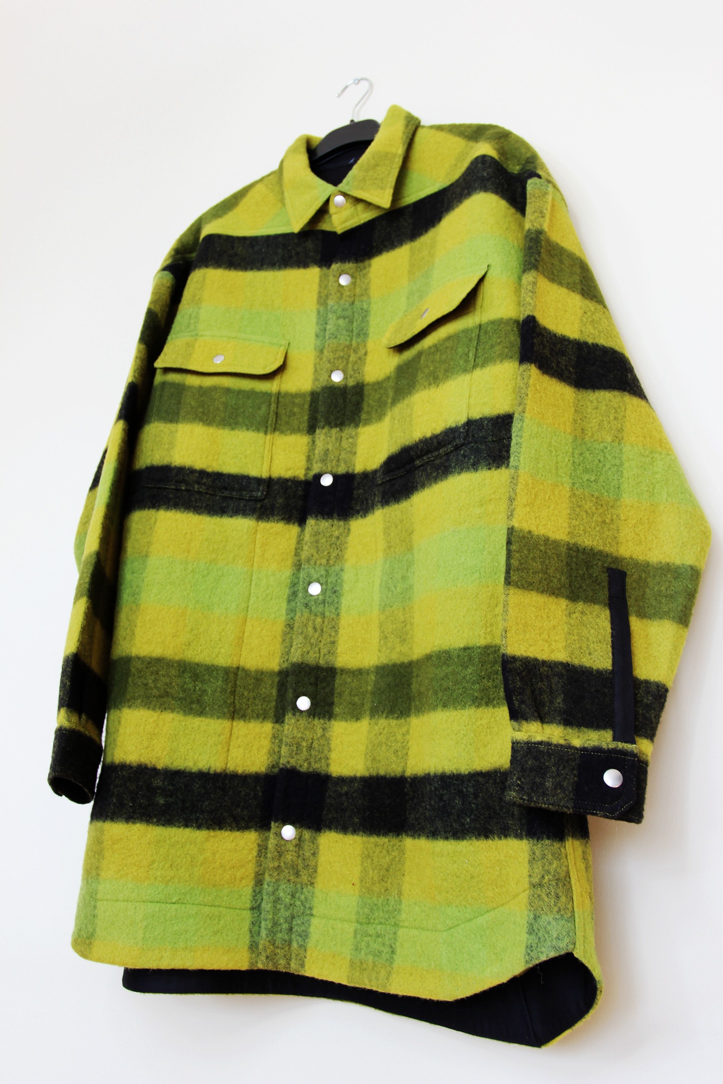 Rick Owens AW23 RICK OWENS "LUXOR" OVERSIZED OUTERSHIRT 40 Size US M / EU 48-50 / 2 - 5 Thumbnail