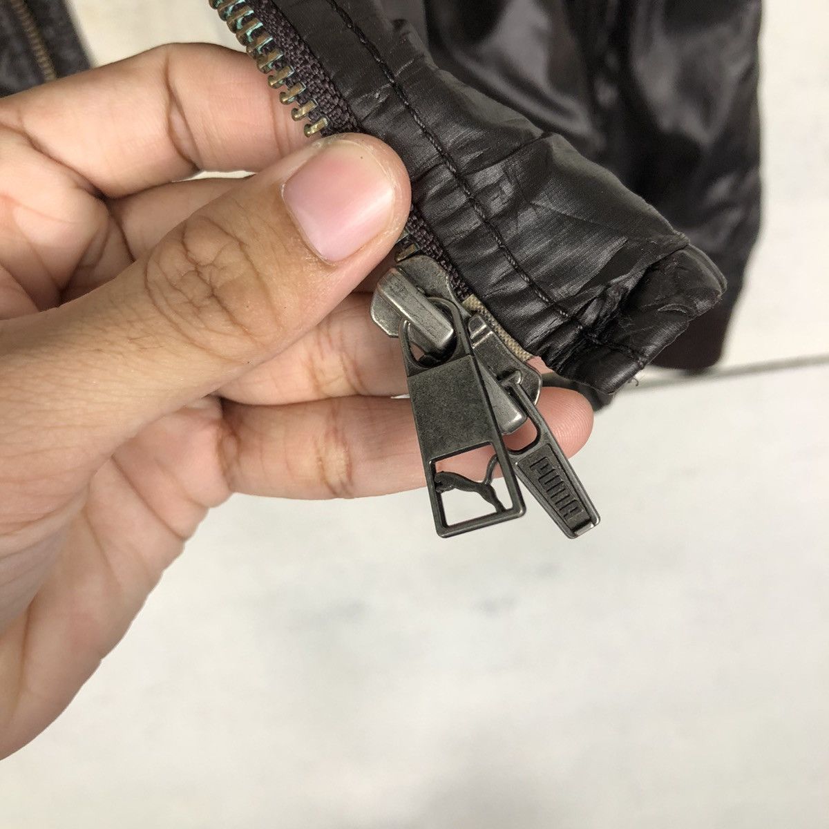 Japanese Brand 📌Vintage Biker Puffer Light Jacket Puma Size US M / EU 48-50 / 2 - 16 Thumbnail