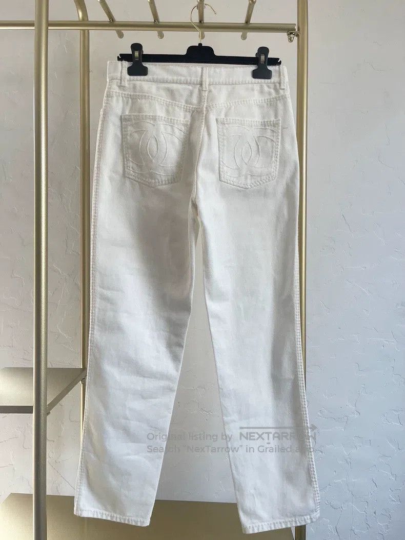 Chanel Chanel 24n white jeans Size 25" / US 0 / IT 36 - 2 Thumbnail