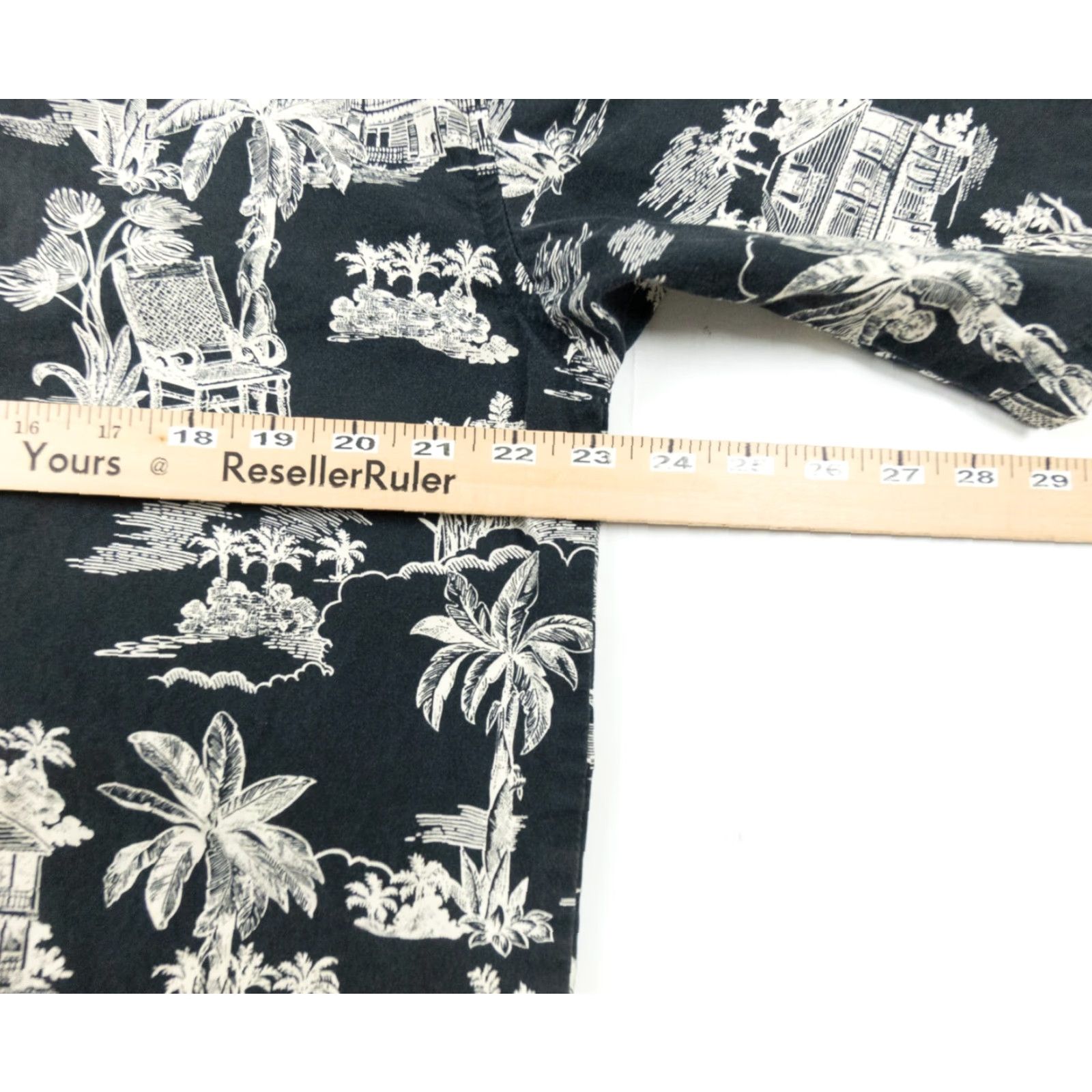 Ocean Pacific Ocean Pacific Shirt Men’s Medium Black Short Sleeve Button-Front Hawaiian Camp Style Size US M / EU 48-50 / 2 - 7 Thumbnail