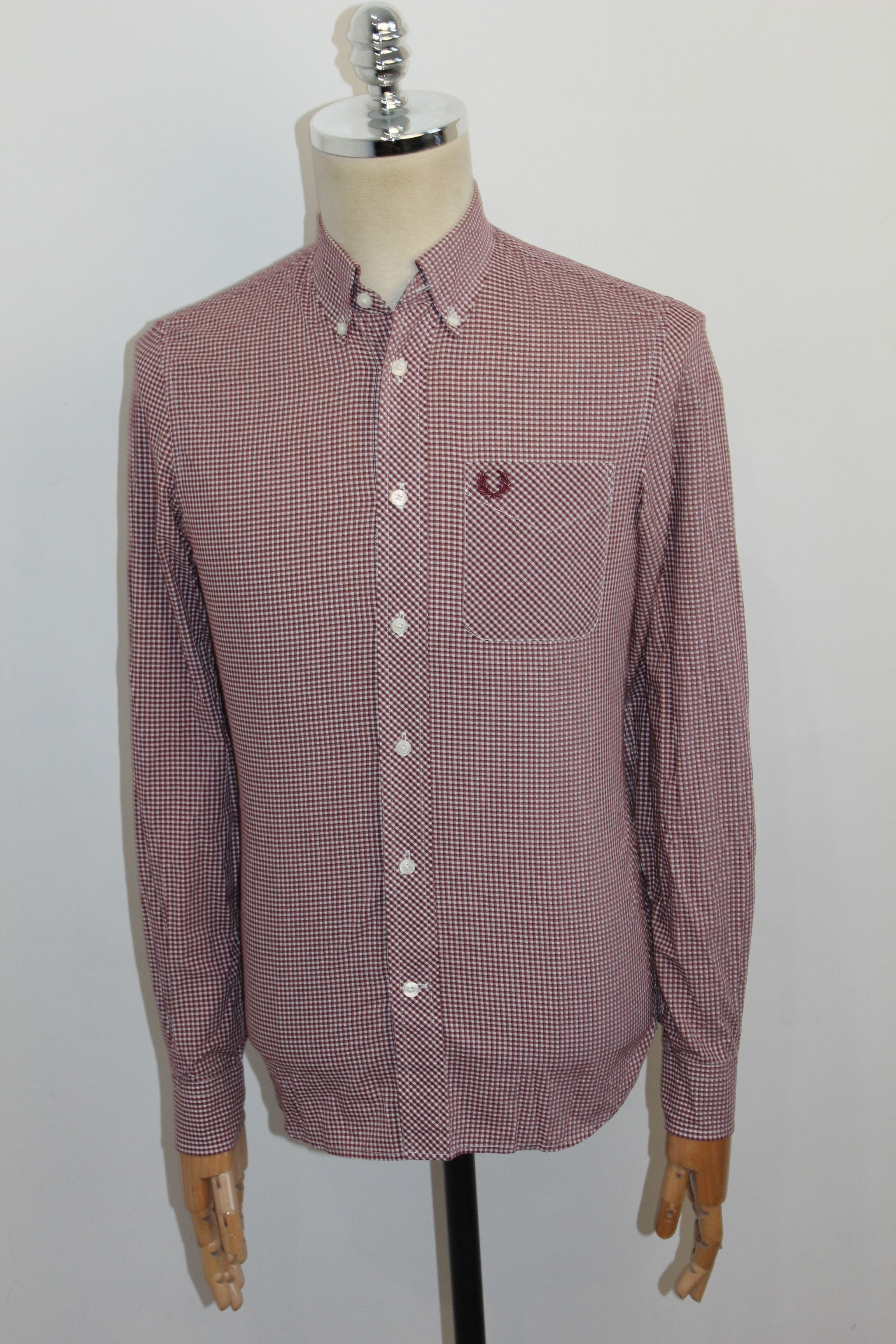 Fred Perry Fred Perry Long Sleeve Check Shirt Size US S / EU 44-46 / 1 - 3 Thumbnail