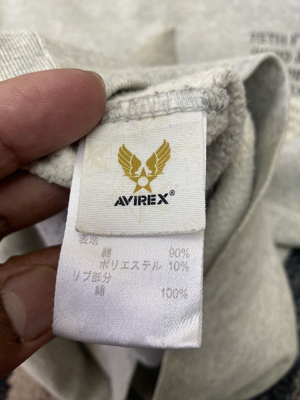Avirex Vtg Distressed Avirex 75Th Fighter Wing Hoodies Size US M / EU 48-50 / 2 - 10 Thumbnail