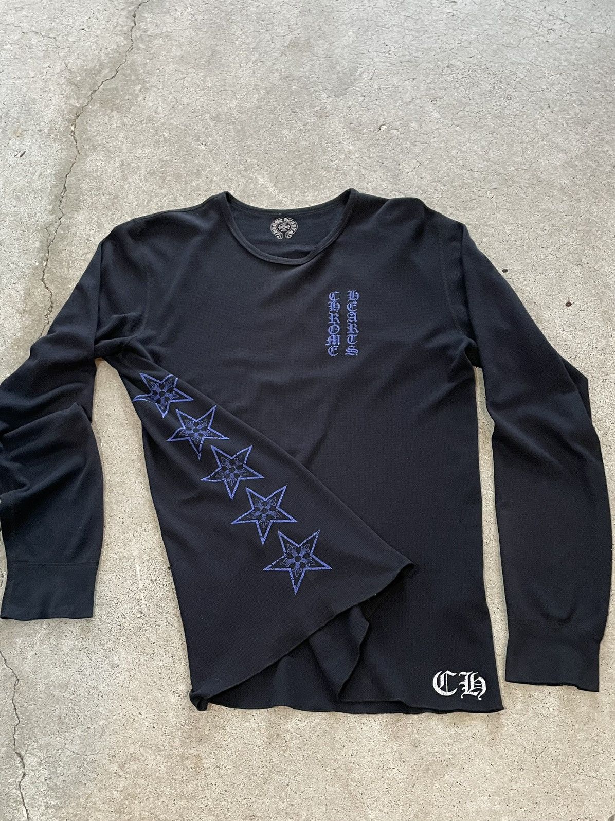 Chrome Hearts Chrome Hearts Thermal Long Sleeve Shirt Size US XL / EU 56 / 4 - 2 Thumbnail