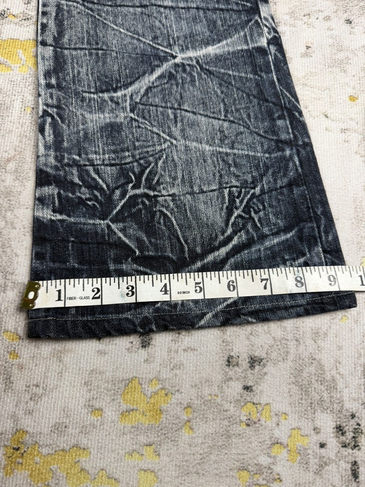 Tornado Mart 90s Vintage Flared Wild Life Clawmark Mudwash Jeans Size US 32 / EU 48 - 14 Thumbnail