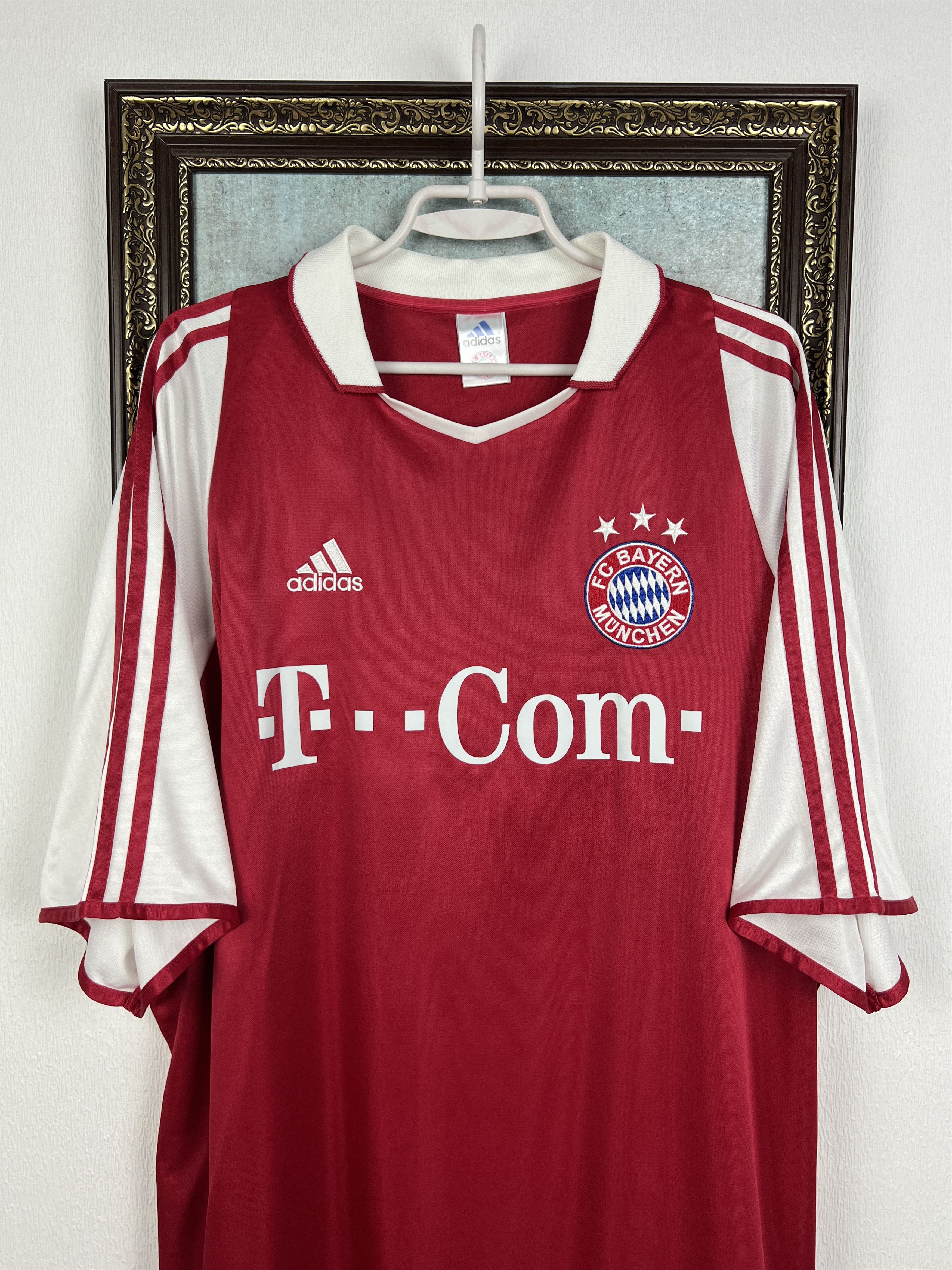 Adidas Bayern Munich Home football shirt Soccer #10 Makaay Jersey Size US XXL / EU 58 / 5 - 2 Thumbnail