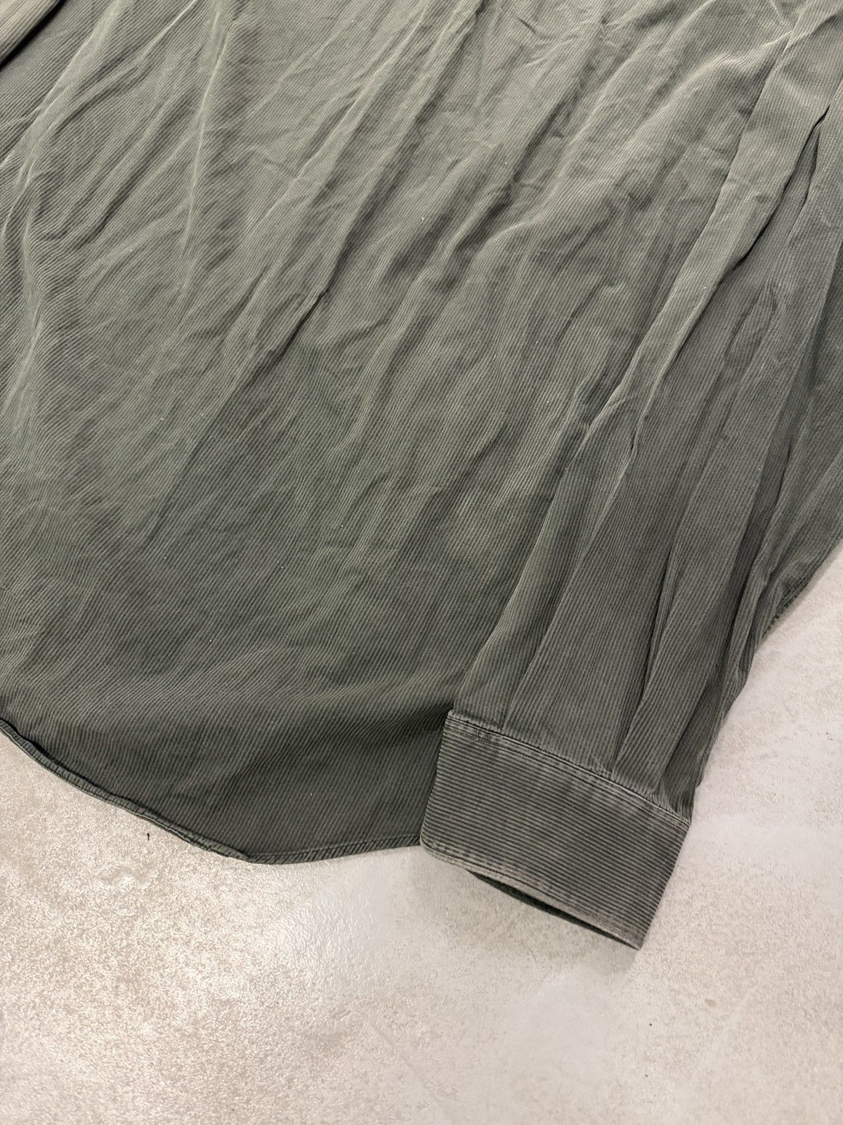 Helmut Lang Helmut Lang Vintage Faded Corduroy Shirt Size US XL / EU 56 / 4 - 11 Thumbnail