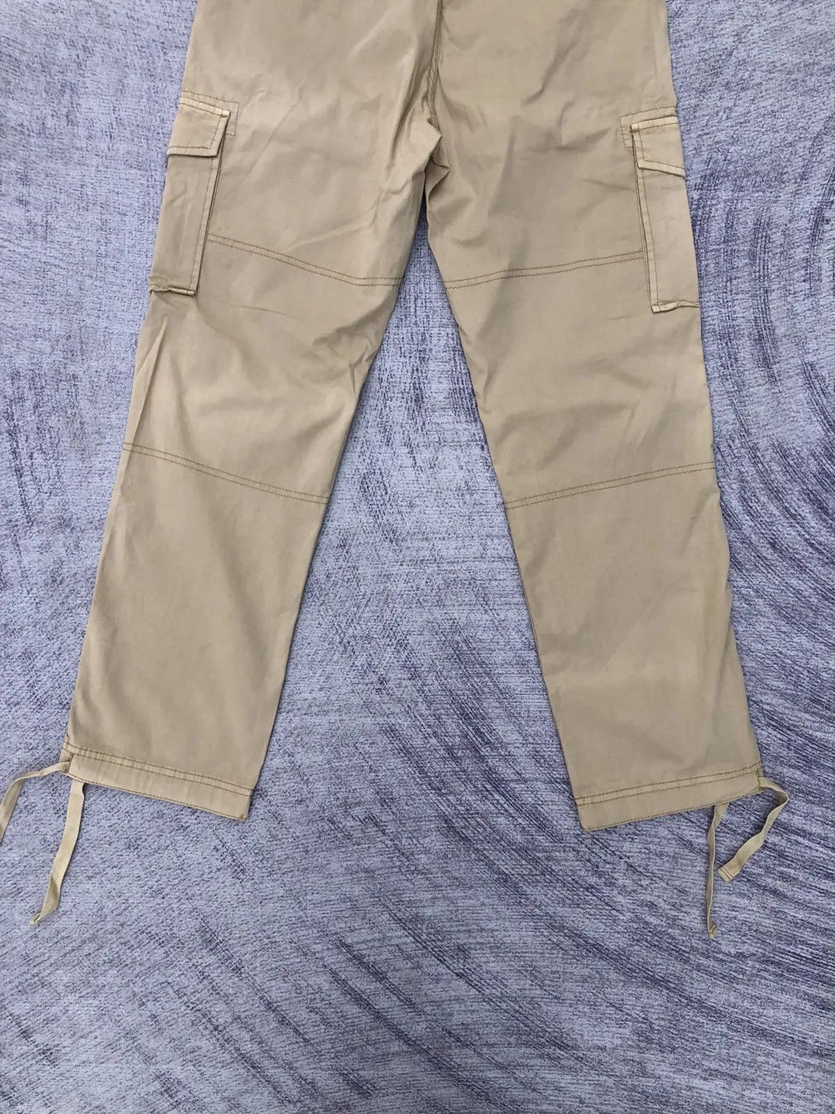 Designer × Japanese Brand Vintge Cargo Multipocket Tactical x Croppes Pant W32 x L37.5 Size US 32 / EU 48 - 12 Thumbnail