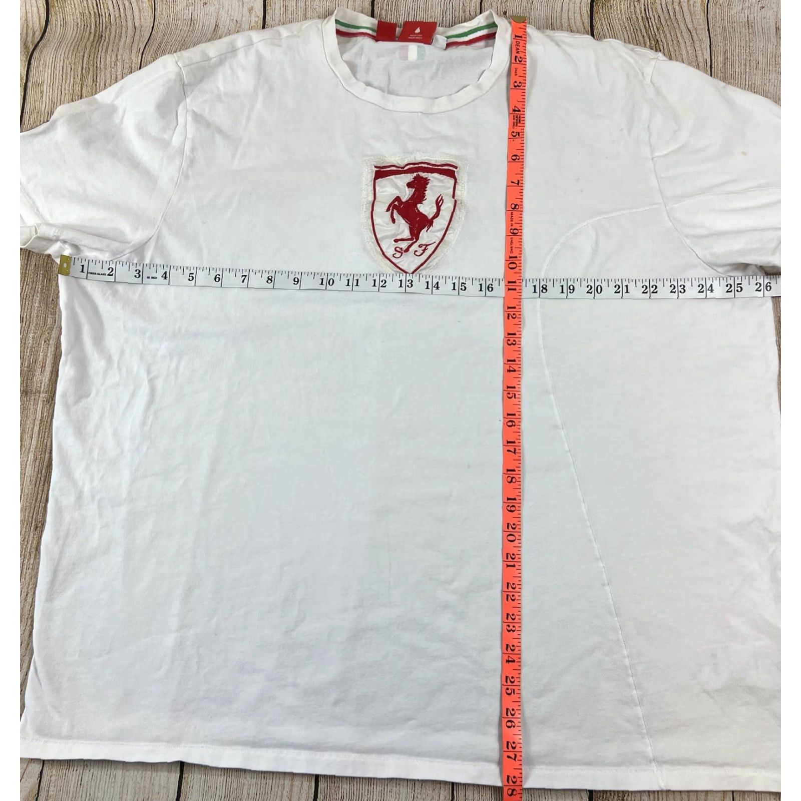 Puma PUMA T-Shirt White 2XL Cars Sports Classic Official Racing Scuderia Ferrari Mens Shirt Size US XXL / EU 58 / 5 - 4 Thumbnail
