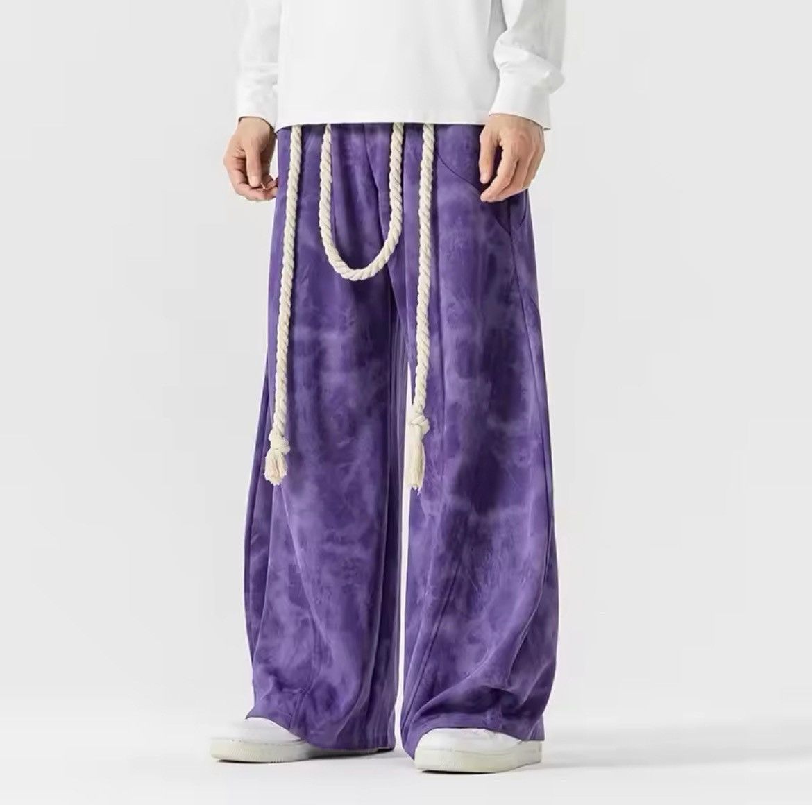 Other Baggy rope lace sweats Size US 32 / EU 48 - 2 Thumbnail