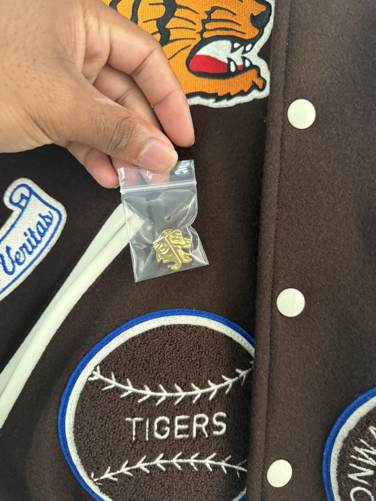 Supreme SUPREME TIGER VARSITY JACKET SIZE M SS23 Size US M / EU 48-50 / 2 - 6 Thumbnail