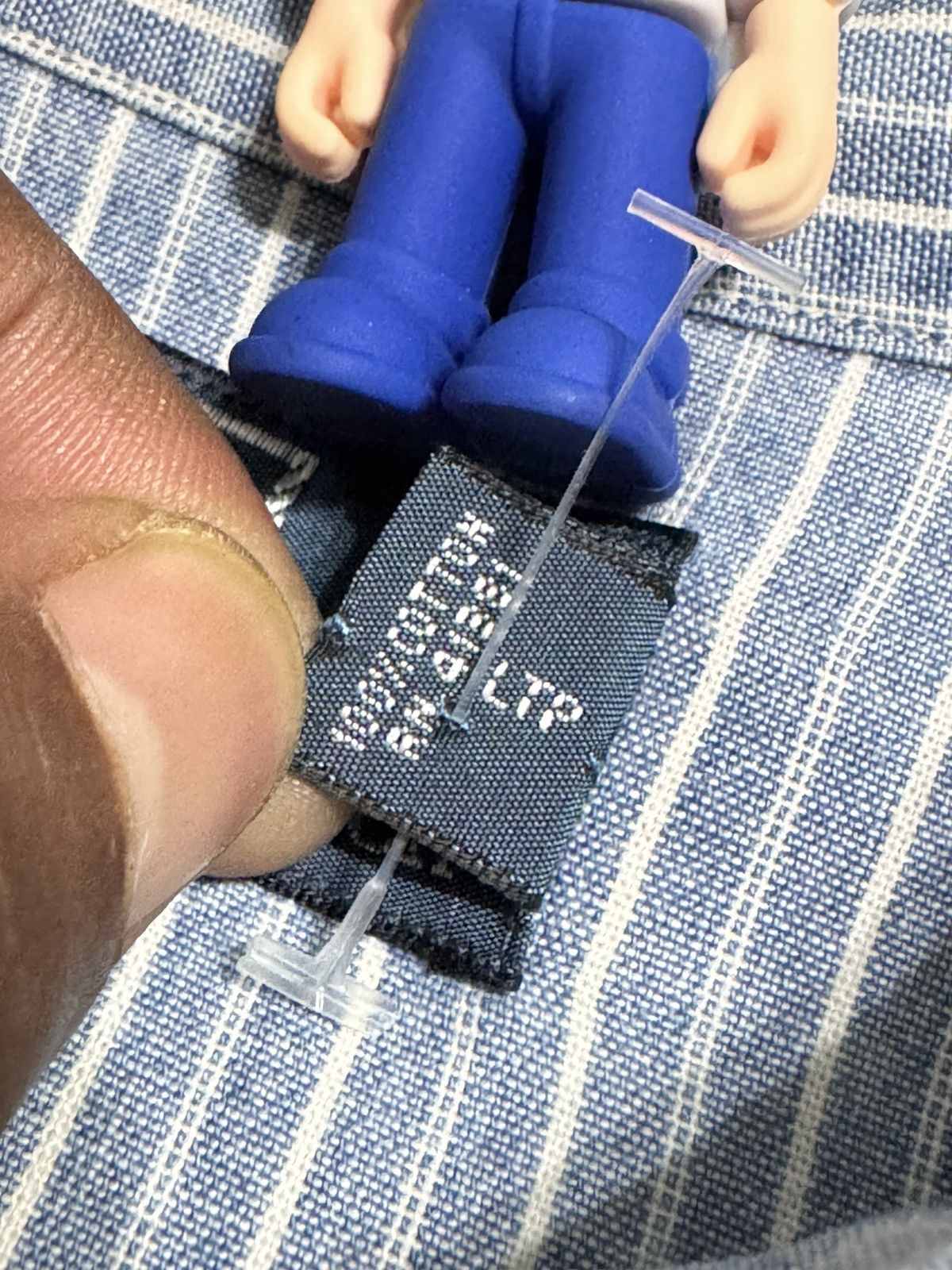 Polo Ralph Lauren 90s Polo Ralph Lauren inspired 30s USN Chambray Chinstrap Size US L / EU 52-54 / 3 - 12 Thumbnail