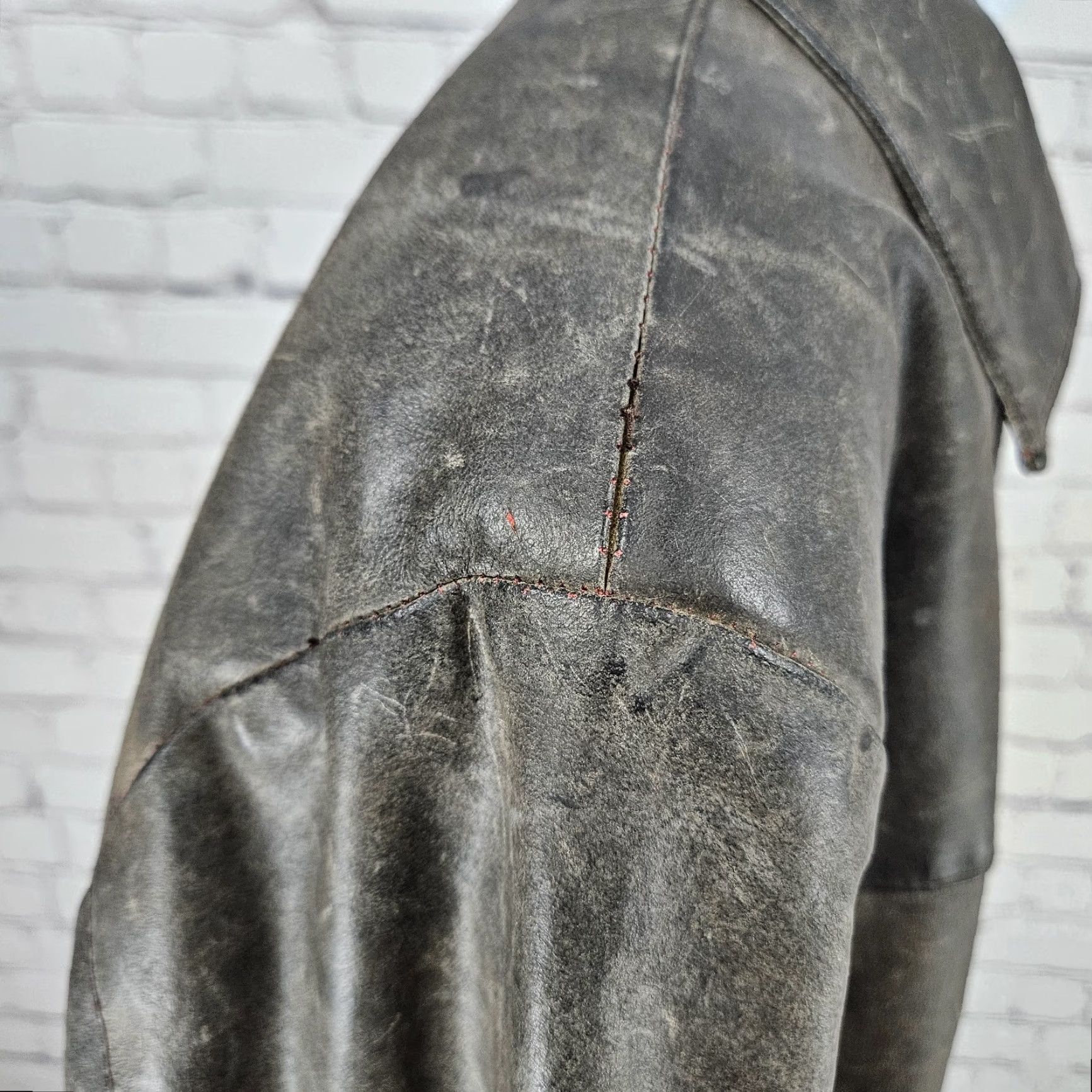 Vera Pelle Vera Pelle Leather Jacket Brown Button Pocket Lined 52 US 42 Men Vintage Italy Overcoat Casual Workwear Jacket Coat Mens Size US L / EU 52-54 / 3 - 4 Thumbnail
