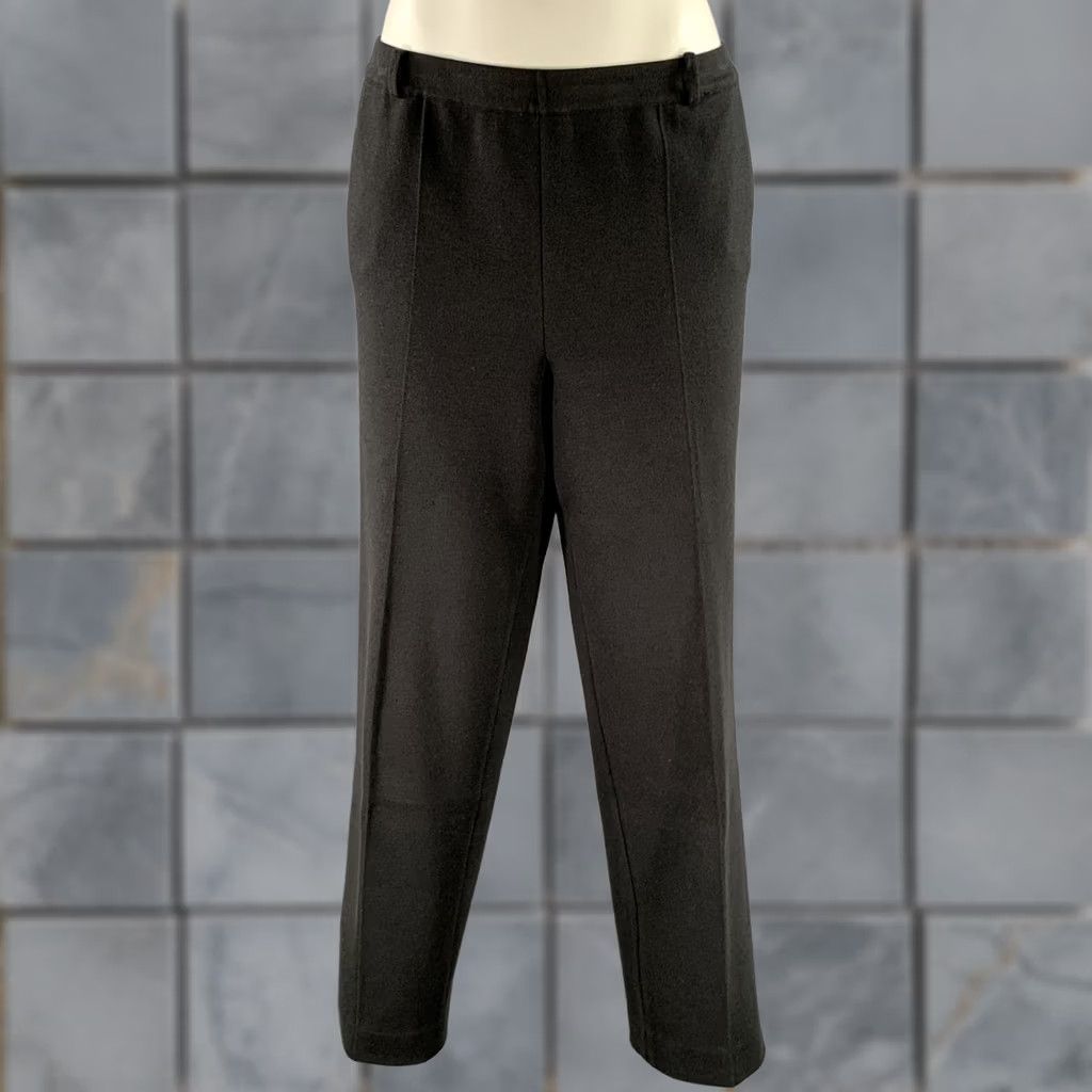 Loro Piana LORO PIANA Trousers Size 14 Black Silk Cotton Sweatpant Size 36" / US 14 / IT 50 - 1 Thumbnail