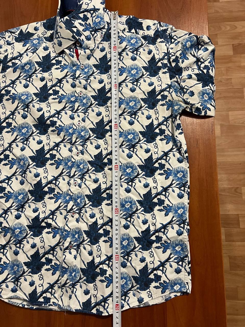 Other CLAUDIO LUGLI COUTURE ITALY ABSTRACT BUTTON MENS SHIRT SZ L Size US L / EU 52-54 / 3 - 11 Thumbnail
