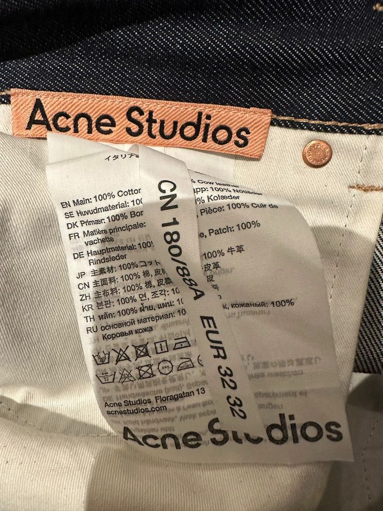 Acne Studios acne studios Original ox jeans 2506-Nextarrow Size US 32 / EU 48 - 2 Thumbnail