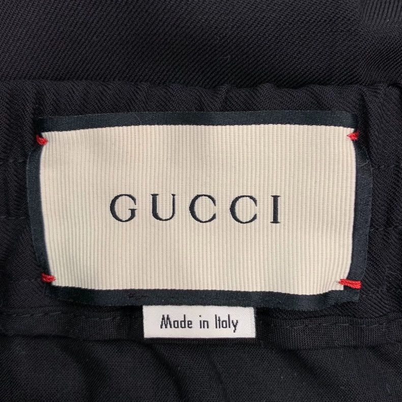 Gucci Gucci Black striped wool casual pants 2502-Nextarrow Size US 28 / EU 44 - 6 Thumbnail