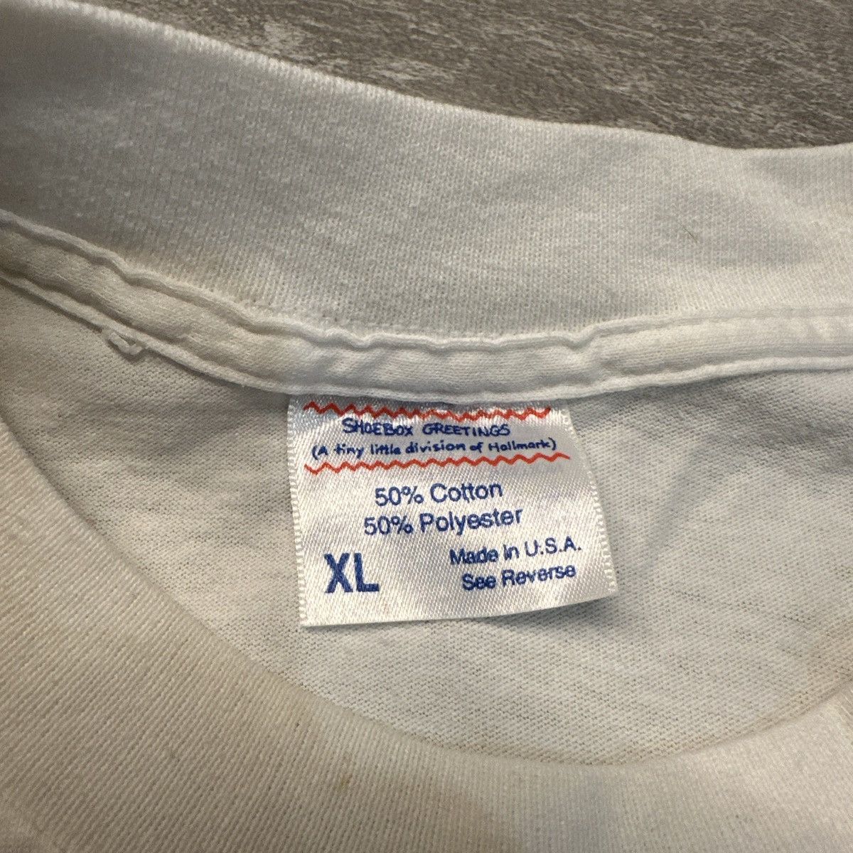 Vintage VINTAGE Funny Novelty Shirt Adult Mens XL White For Blondes Size US XL / EU 56 / 4 - 6 Thumbnail