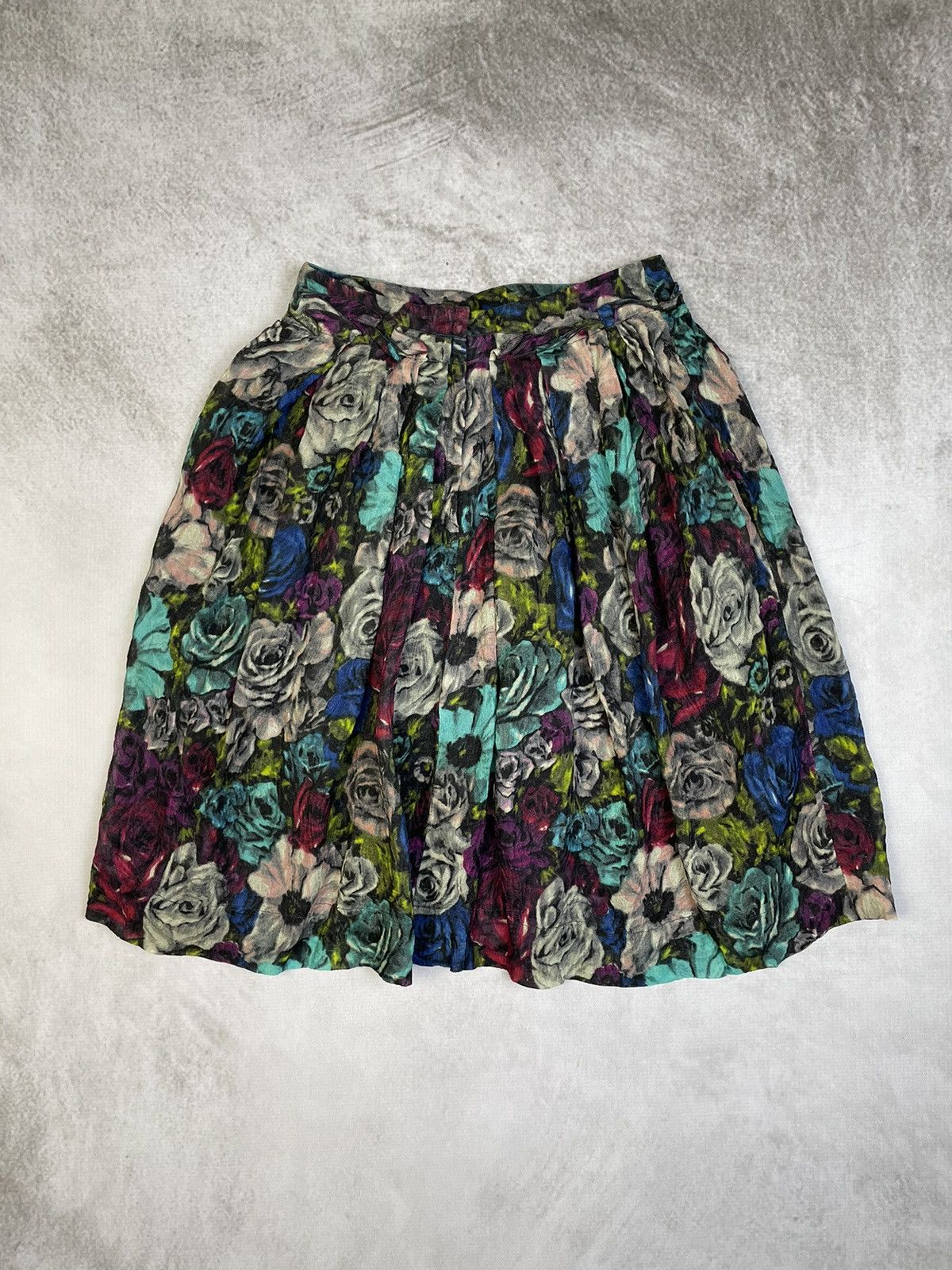 Lanvin Resort 2010 Lanvin by Alber Elbaz Floral Silk Skirt Size 25" / US 0 / IT 36 - 13 Thumbnail