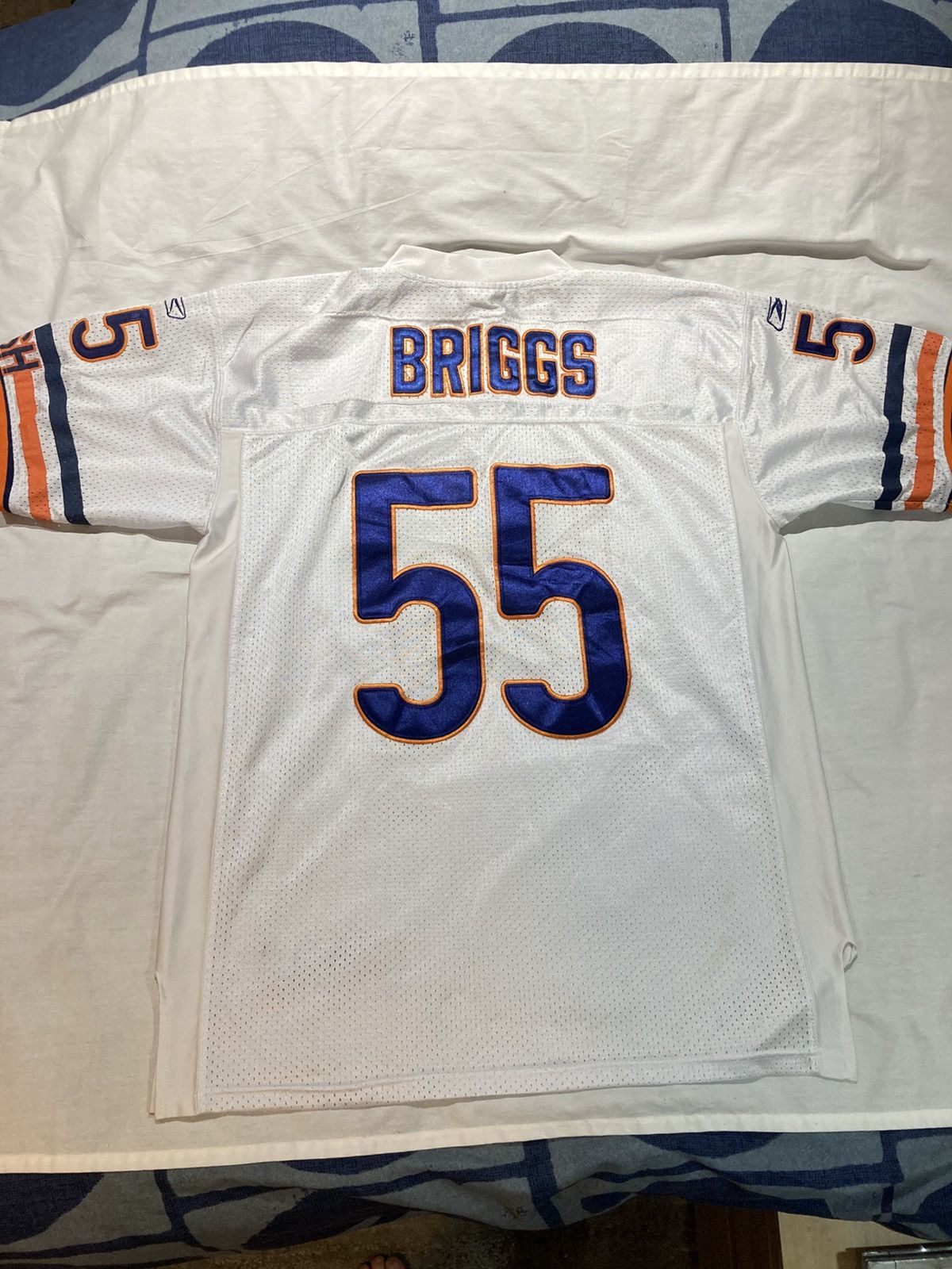 Reebok Lance Briggs Chicago Bears Jersey, Men’s size 52 Size US XL / EU 56 / 4 - 1 Thumbnail
