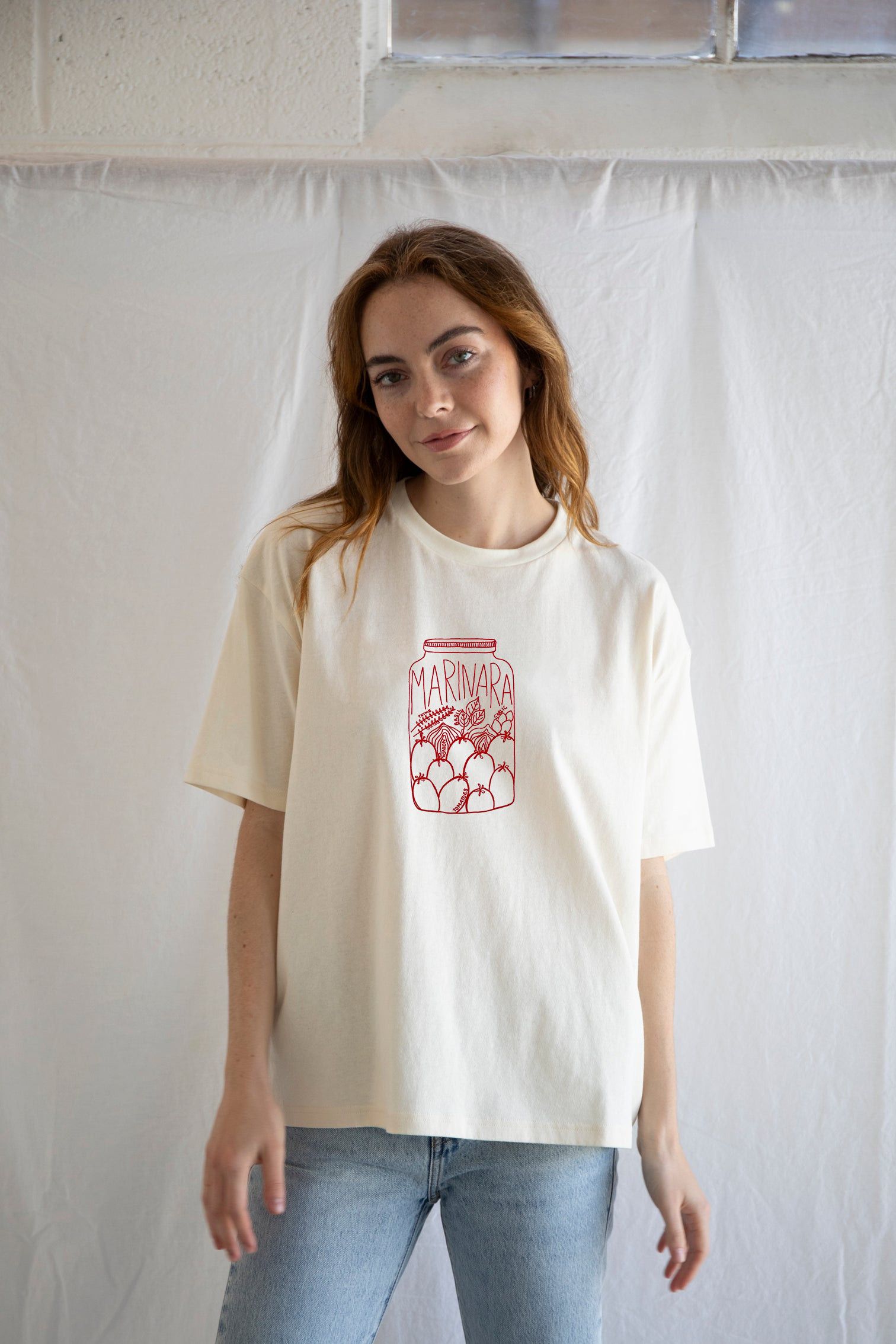 The Unbranded Brand Tomato Shirt, Graphic Tee, Vegetable Screen Print Shirt Size L / US 10 / IT 46 - 1 Thumbnail