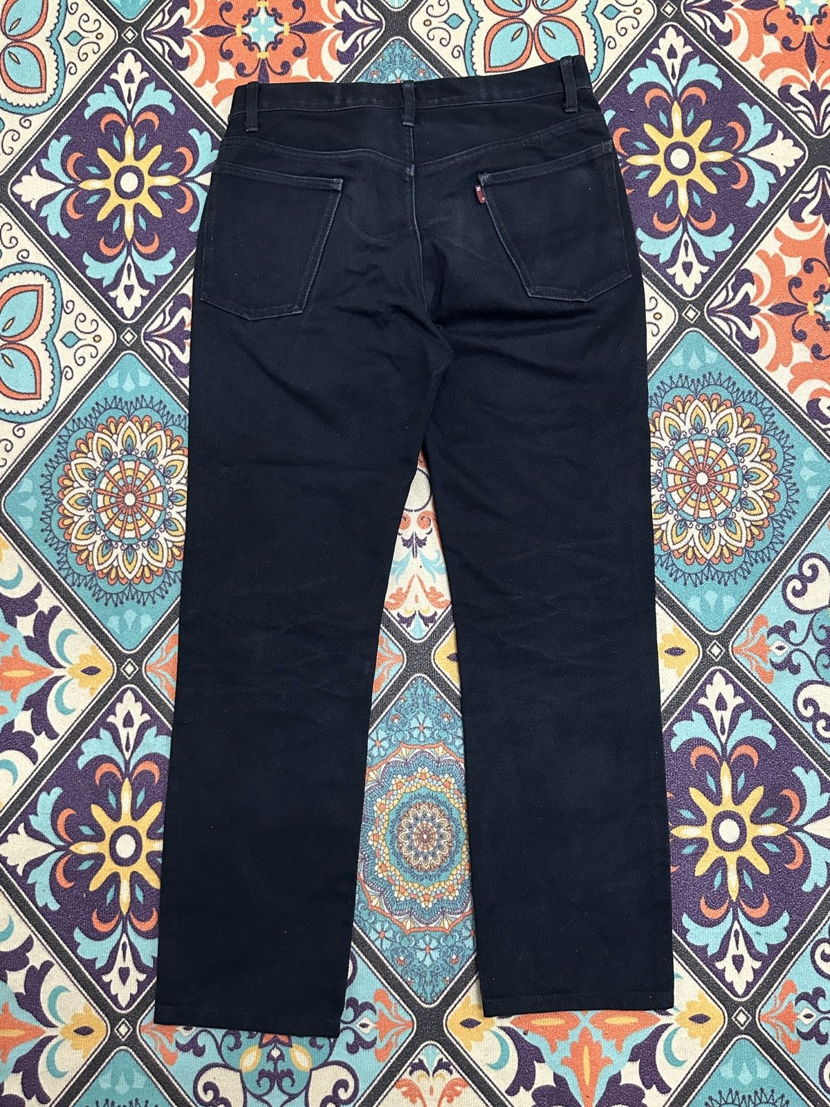 Nepenthes Nepenthes Japan Black Selvedge Denim Pants Size US 29 - 11 Thumbnail