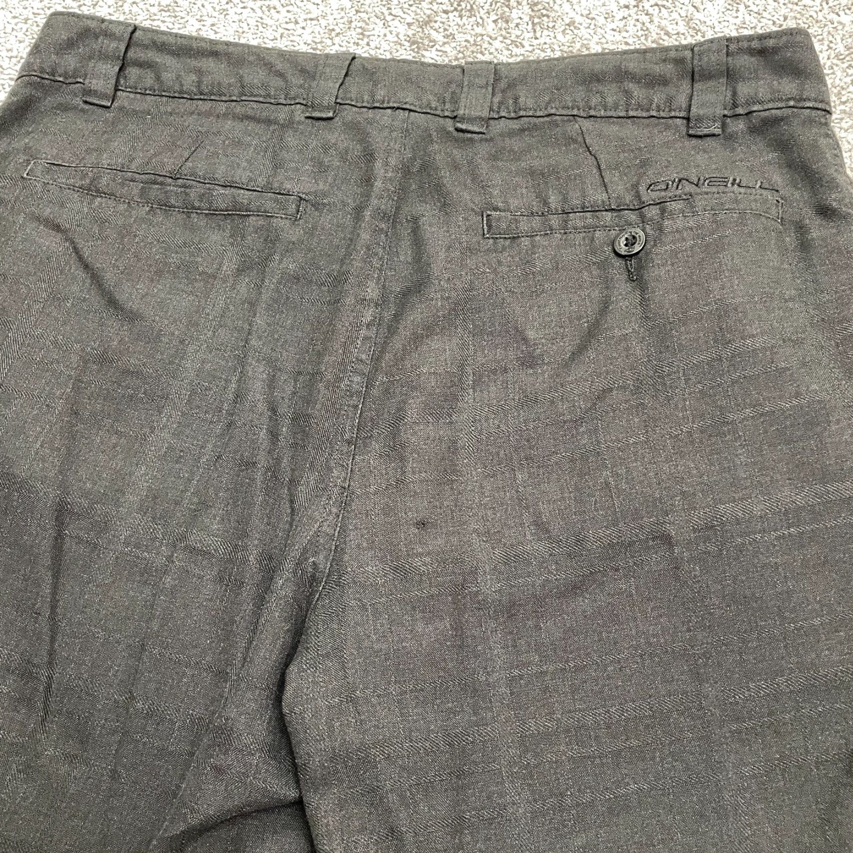 O'Neill O'neill Chino Shorts Men 32 Black Flat Front Pocket Outdoor Casual Slim Fit Regular Size US 32 / EU 48 - 4 Thumbnail