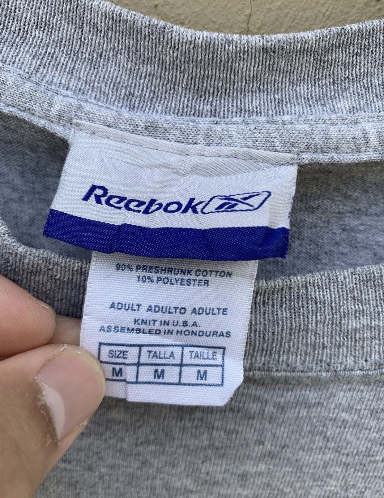 NFL Vintage 90s Riders Reebok Tshirt Embroided Logo Size US M / EU 48-50 / 2 - 5 Thumbnail