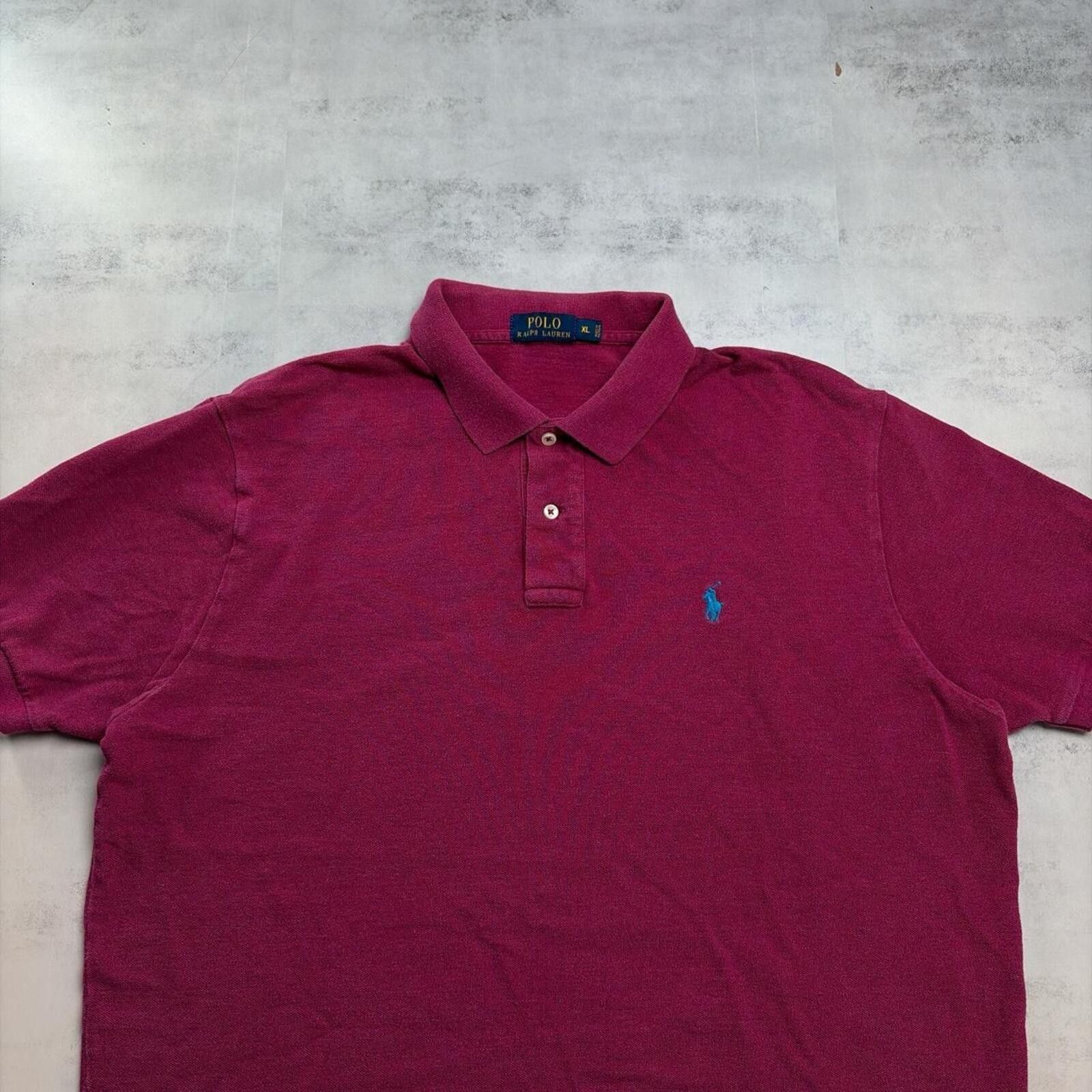 Polo Ralph Lauren Y2K Pink Polo Ralph Lauren Polo Shirt Size US XL / EU 56 / 4 - 3 Thumbnail