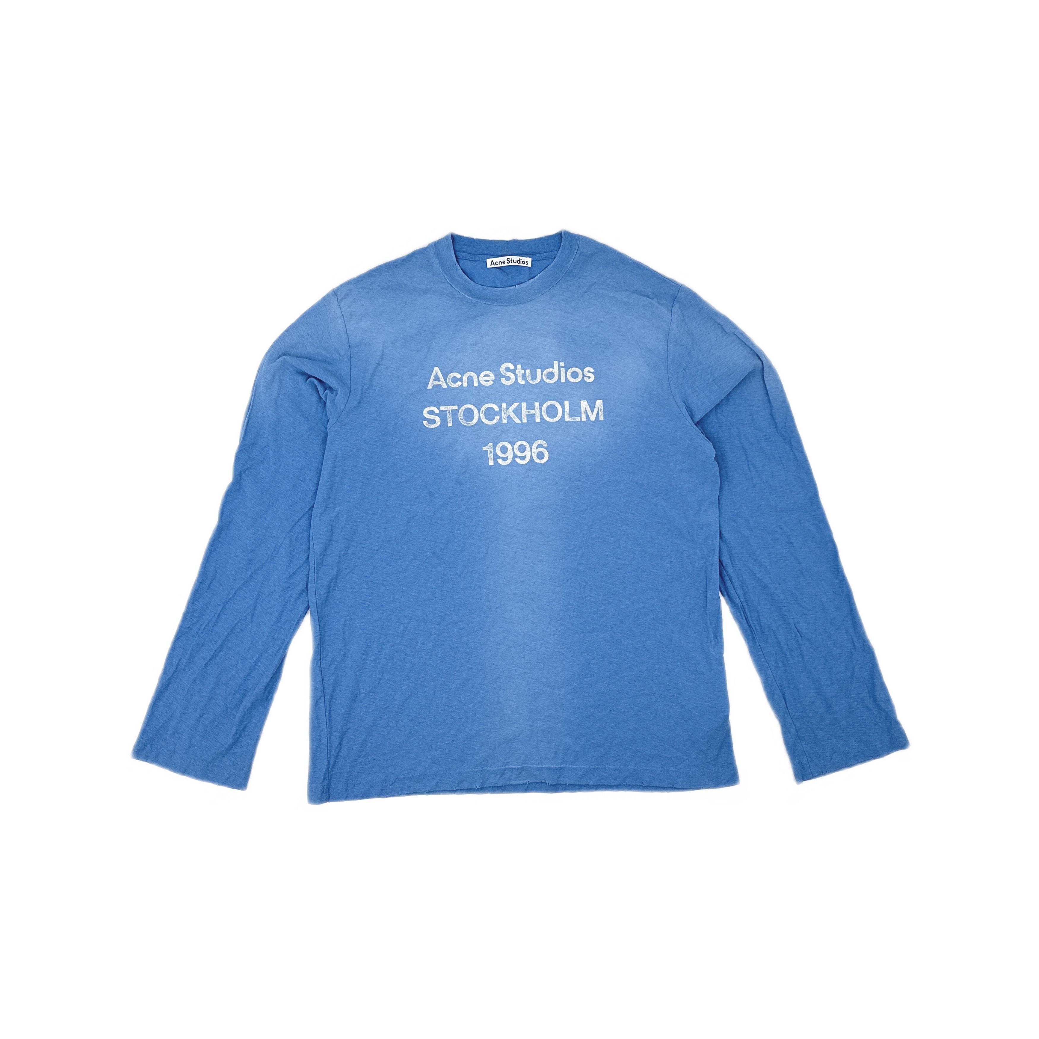 Acne Studios Acne Studios Stockholm 1996 Graphic Long Sleeve Shirt
