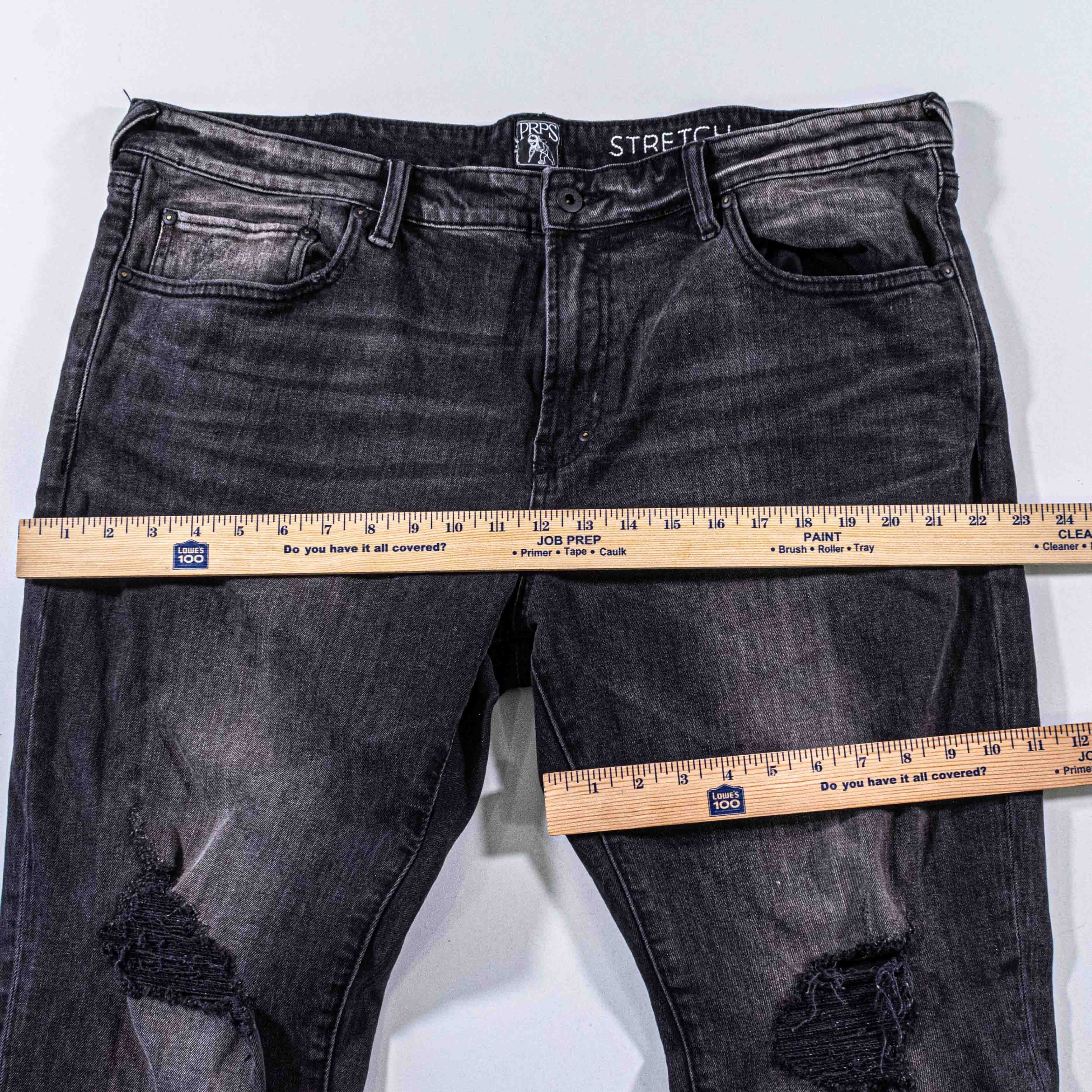 Prps PRPS Le Sabre Jeans 40x32 Slim Tapered Distressed Denim Size US 40 / EU 56 - 4 Thumbnail