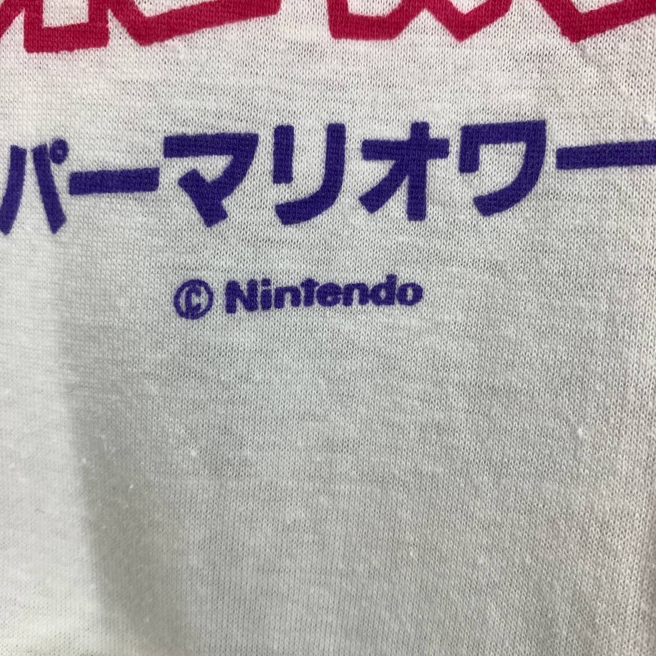 Nintendo 90s Vintage SUPER MARIO WORLD T Shirt #2501/L Size US M / EU 48-50 / 2 - 3 Thumbnail