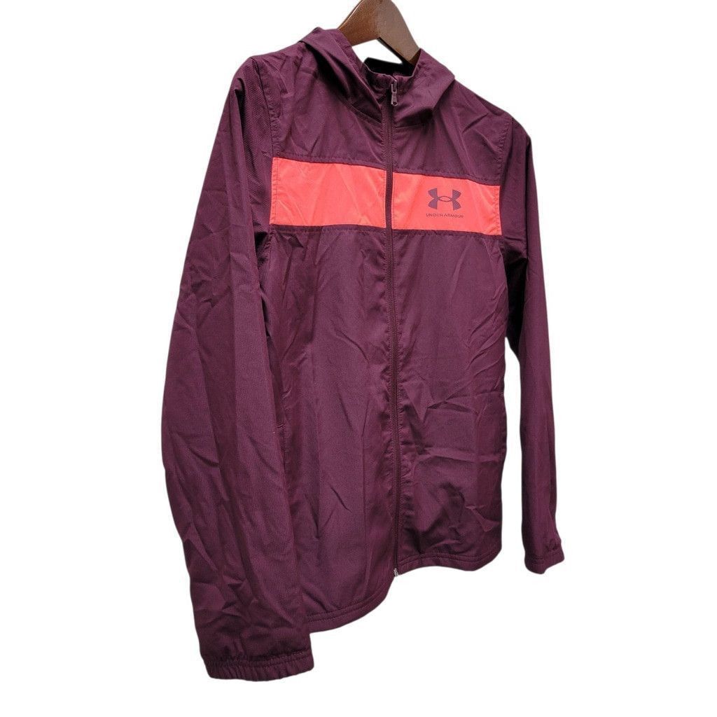 Under Armour Under Armour Full-Zip Windbreaker Hoodie Long-Sleeves Large Size US M / EU 48-50 / 2 - 3 Thumbnail