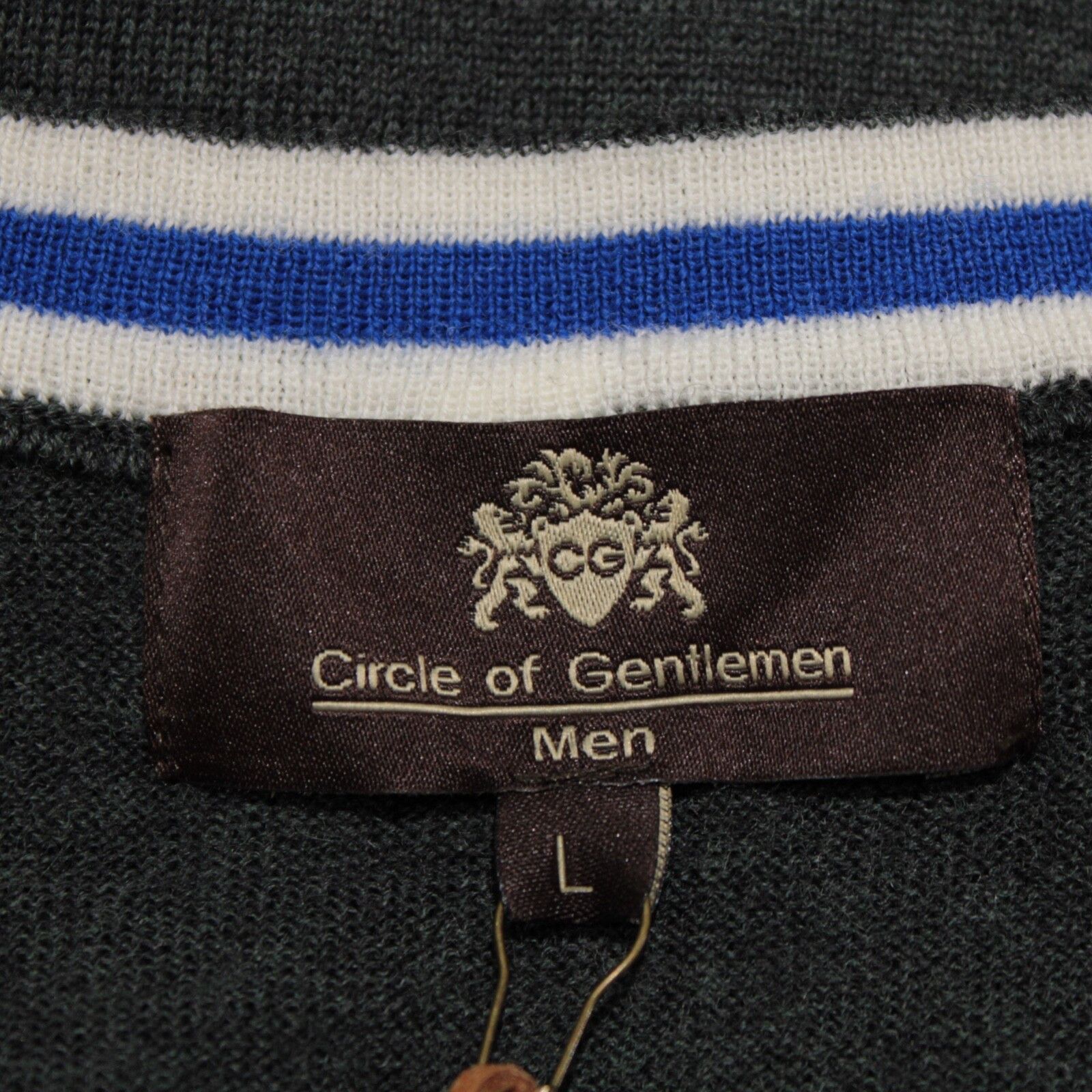 Other Circle of Gentlemen Sweater Size US L in Green Size US L / EU 52-54 / 3 - 6 Thumbnail