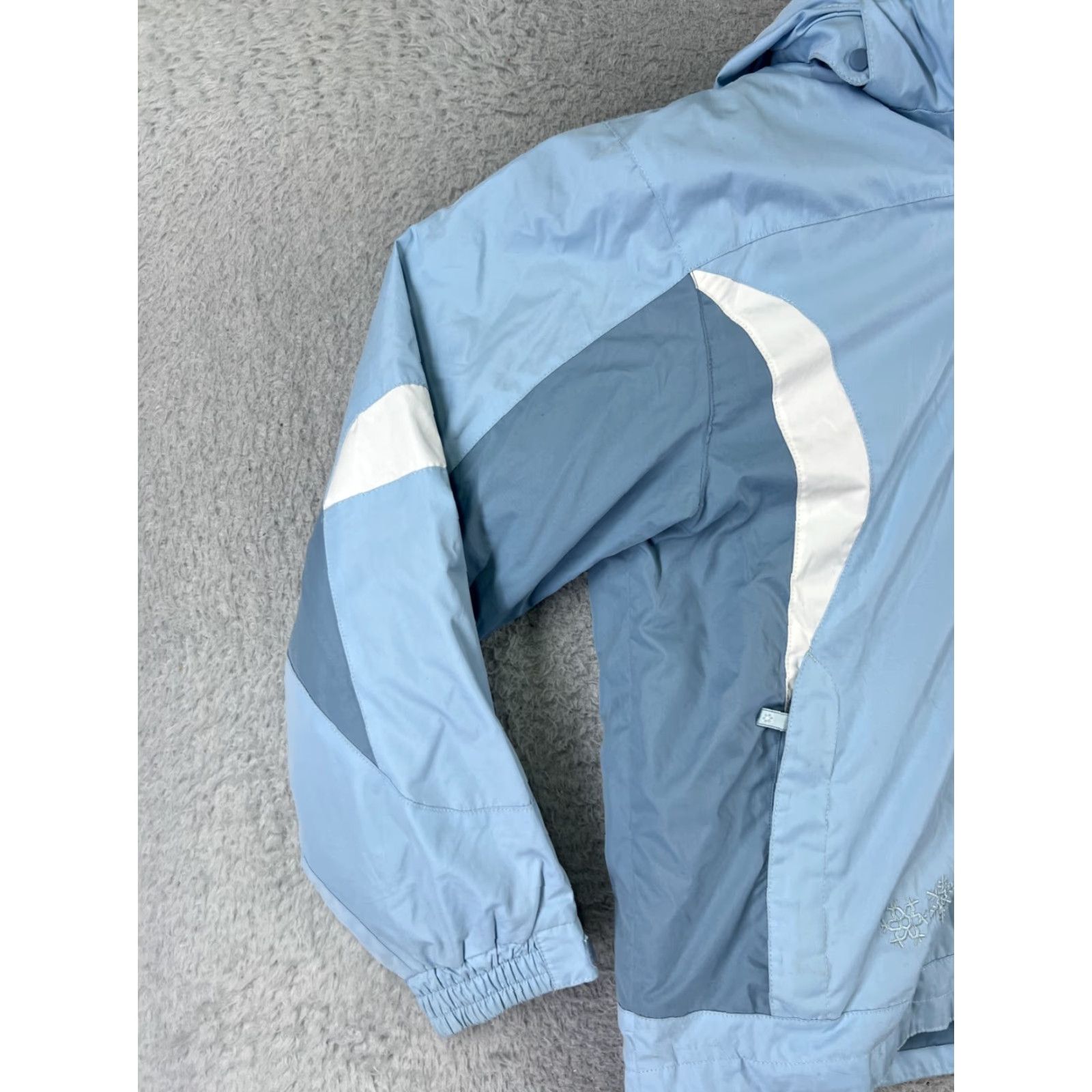 Vintage Cabelas Jacket Womens Large Blue 3 in 1 Fleece Lined WR Warm Insulated Polyester Size L / US 10 / IT 46 - 5 Thumbnail