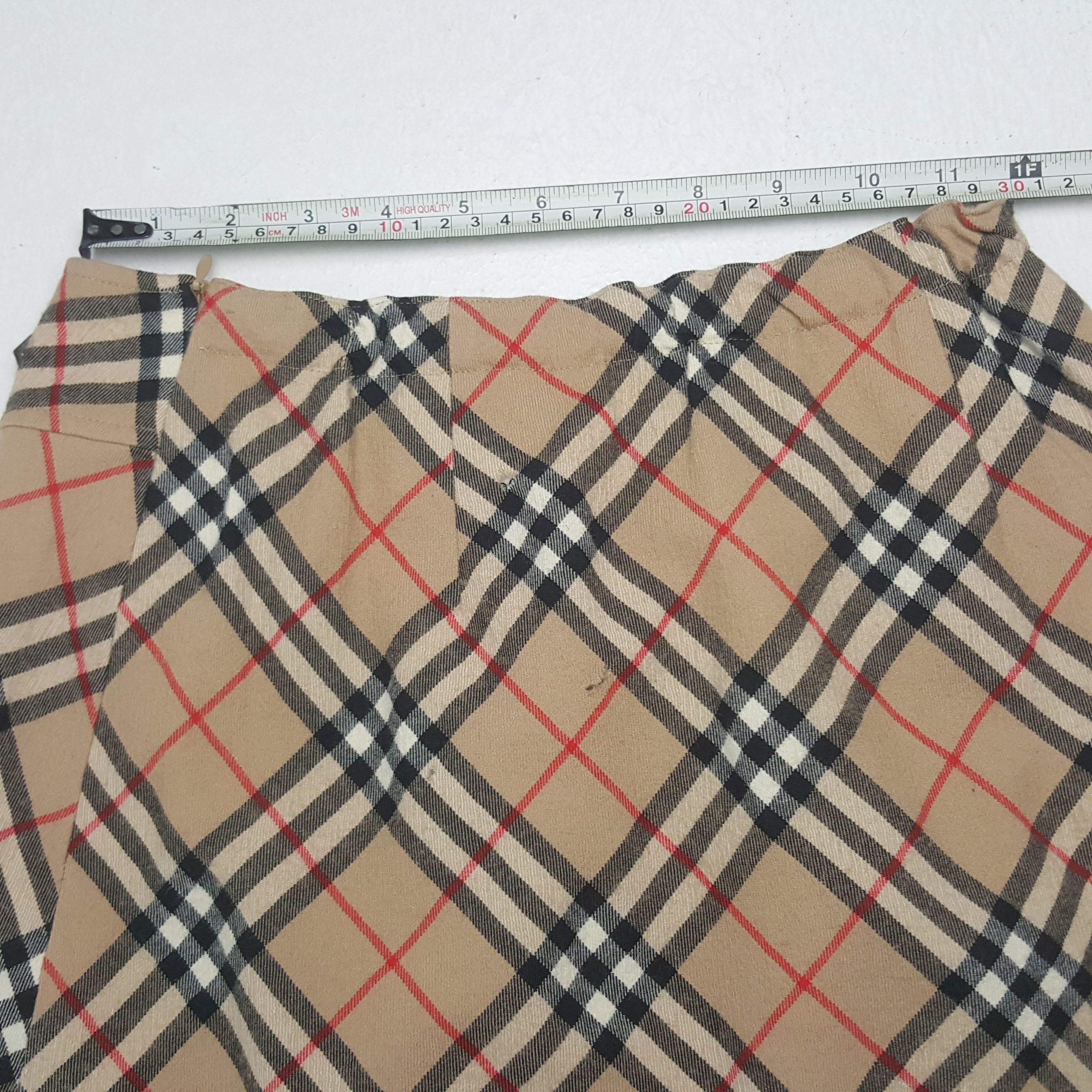 Burberry Vintage Burberry London Nova Check Skirt C280N30 Size 23" - 9 Thumbnail