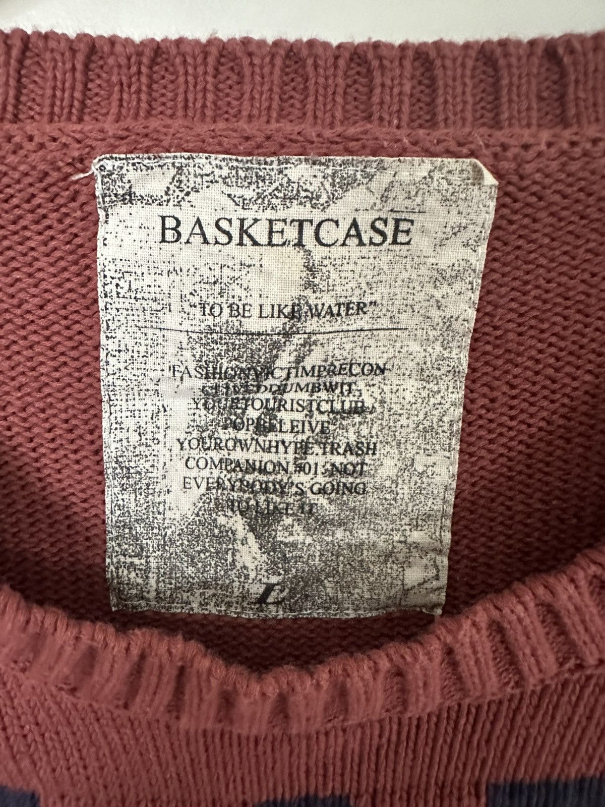 basketcase gallery Basketcase Gallery Raw College Knit Sweater Size US M / EU 48-50 / 2 - 3 Thumbnail