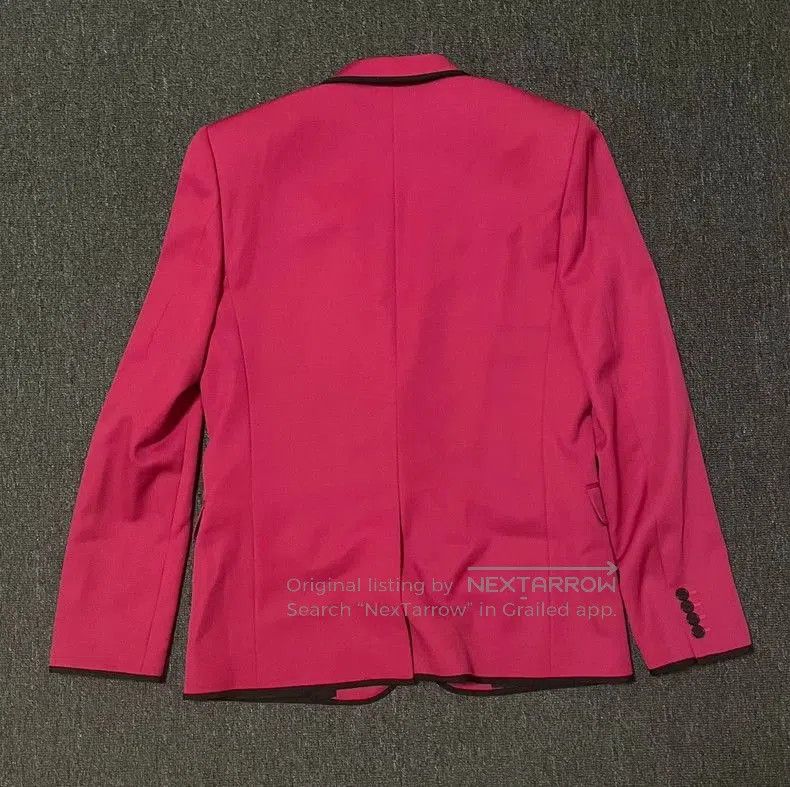 Saint Laurent Paris Saint Laurent Pink Wool Blazer Jacket. Size US L / EU 52-54 / 3 - 4 Thumbnail