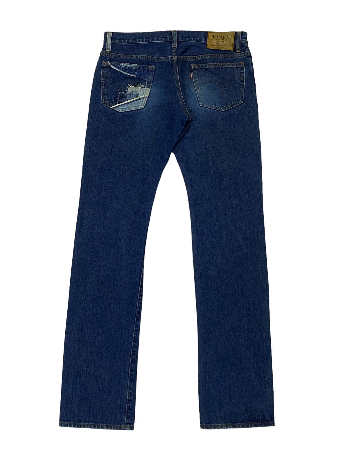 Hysteric Glamour × Japanese Brand Hysteric Glamour Patchwork Denim Pants Size US 30 / EU 46 - 3 Thumbnail