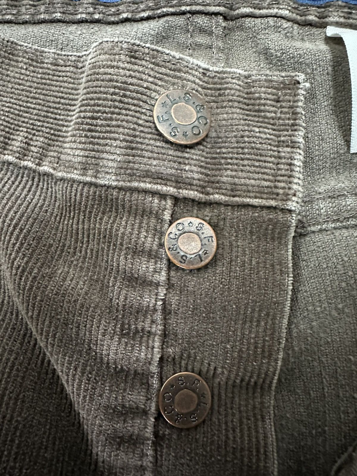Levi's × Levi's Vintage Clothing × Vintage Vintage Levi’s 539 Corduroy White Tab shorts Size US 36 / EU 52 - 7 Thumbnail