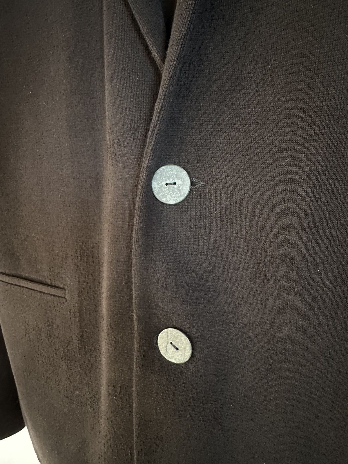 Label Under Construction Soft and stretch blazer black cotton/linen/elastan Size 52R - 6 Thumbnail