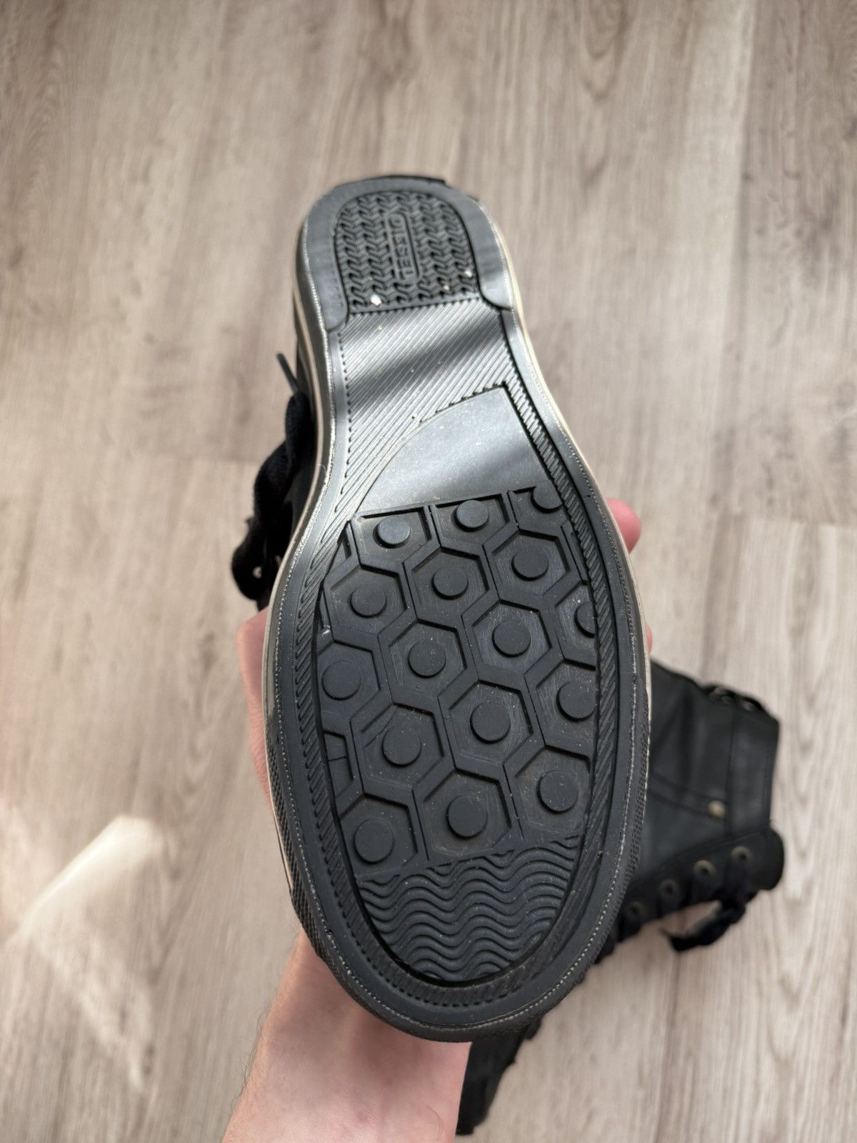 Diesel Diesel Expo Zip Leather Boots US 7.5 Black Side Zip Size US 7.5 / EU 40-41 - 8 Thumbnail