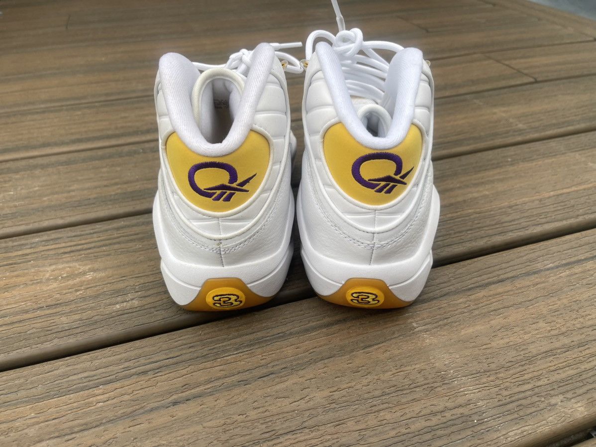 Reebok Reebok Question Yellow Toe Sz 9.5 Size US 9.5 / EU 42-43 - 4 Thumbnail