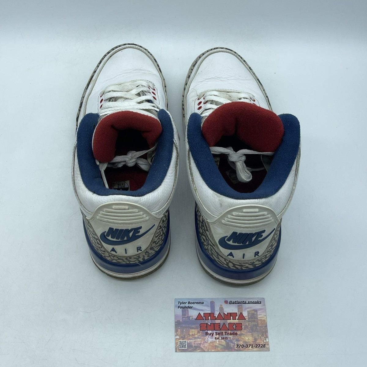 Jordan Brand Air Jordan 3 true blue Size US 8 / EU 41 - 6 Thumbnail
